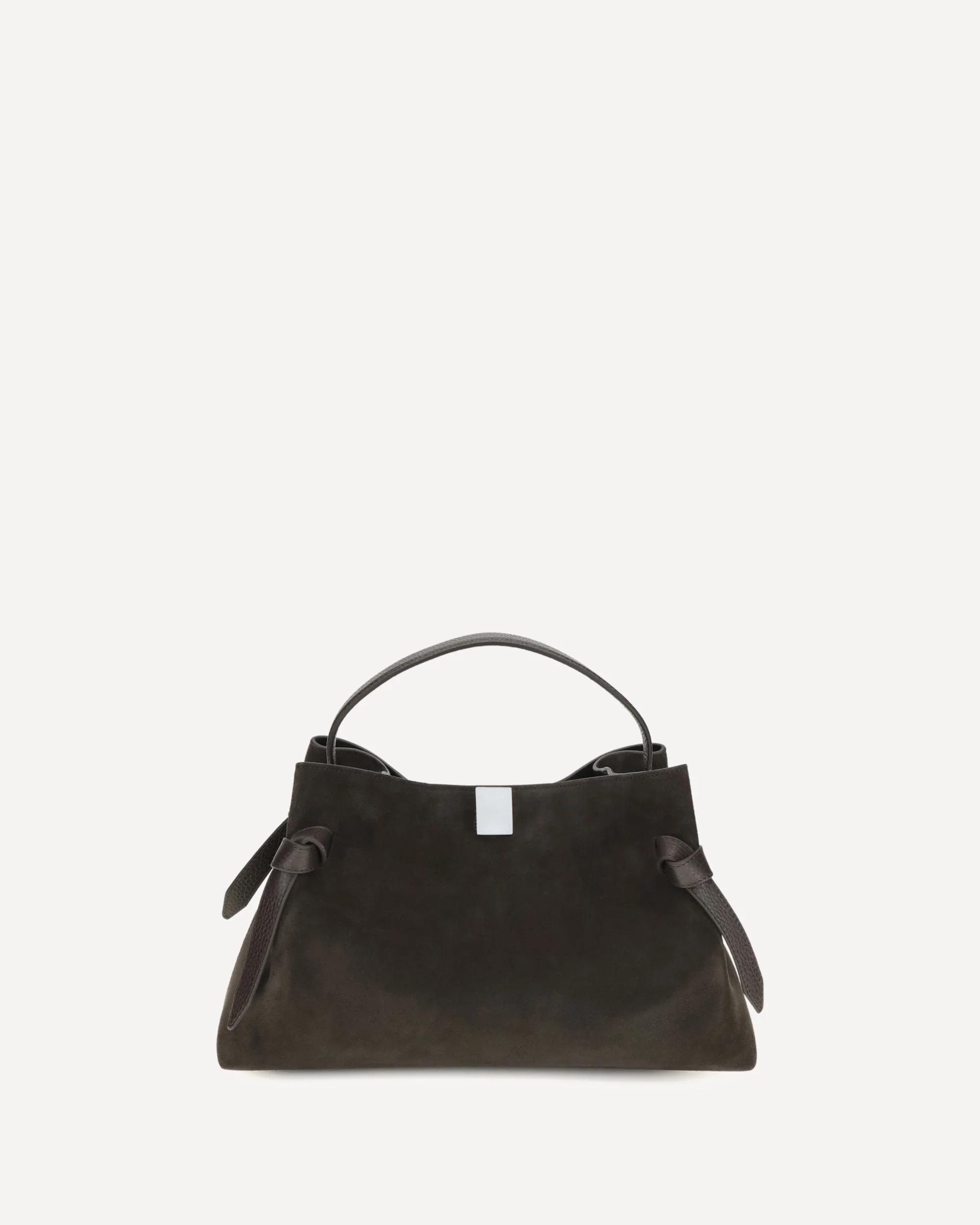 Gyoza suede Shoulder Bag - BROWN | Cheap Luxury Handbags Store,
