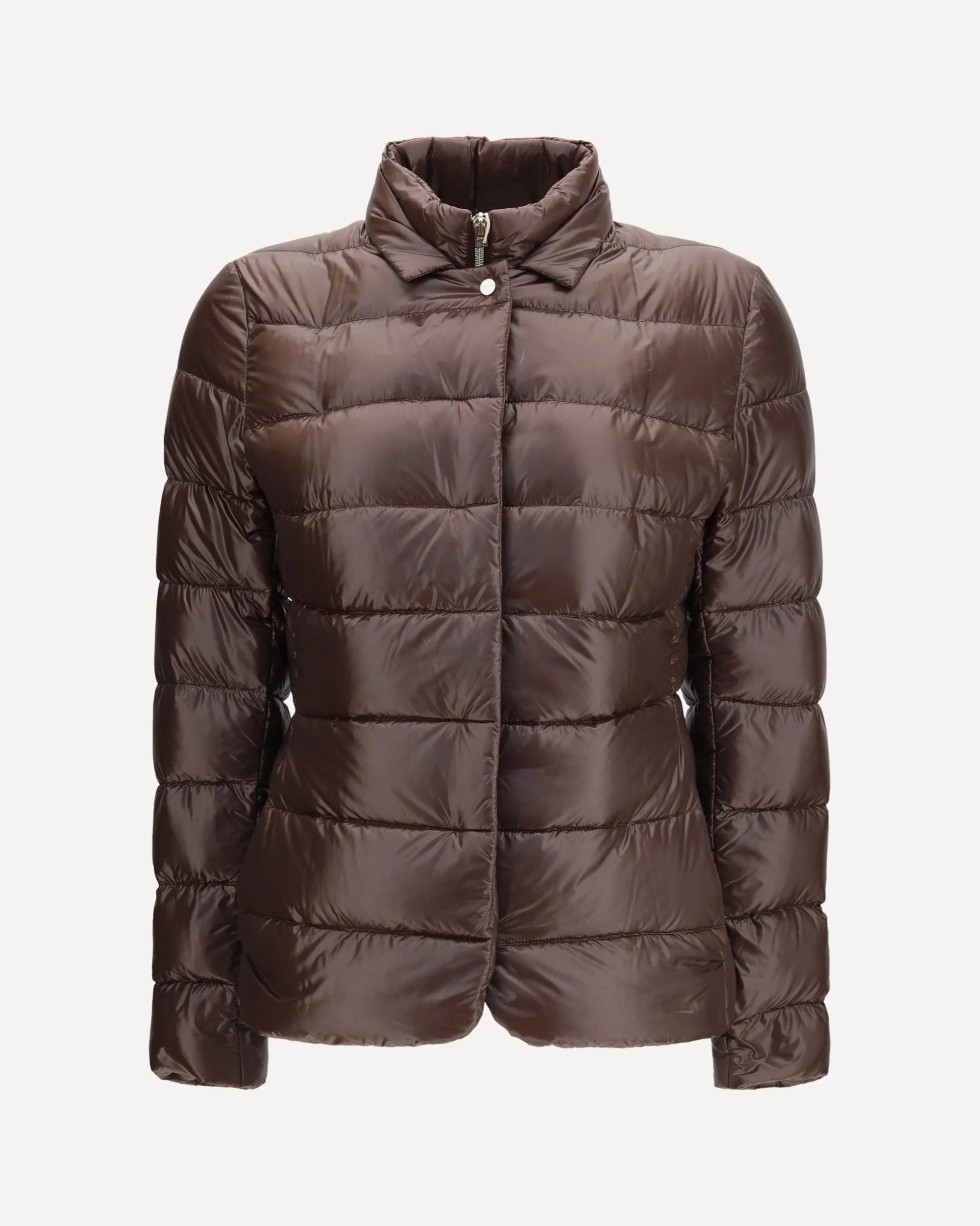 High-neck padded Jacket - BROWN | Cheap Luxury Handbags Store,