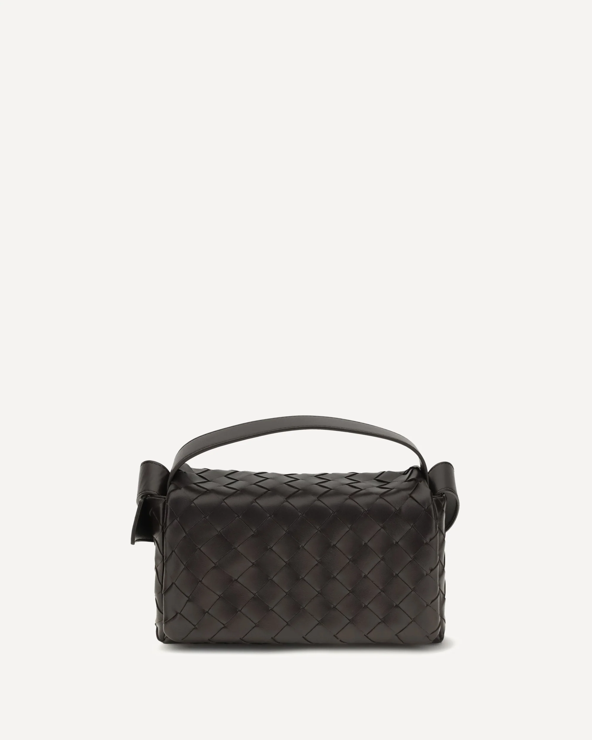 Intrecciato Shoulder Bag - BROWN | Cheap Luxury Handbags Store,