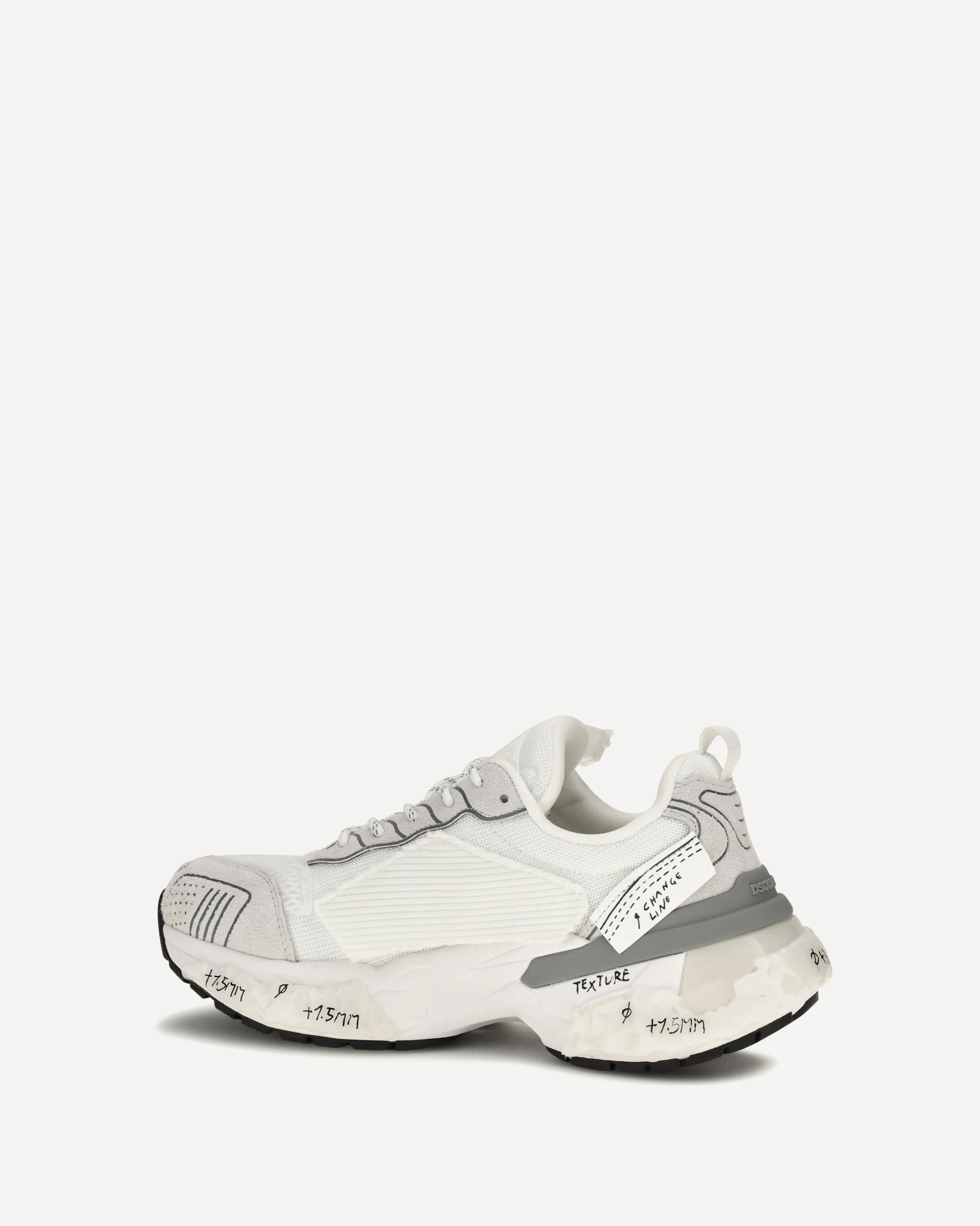 Faster Sneakers with patches - WHITE | Cheap Luxury Handbags Store,