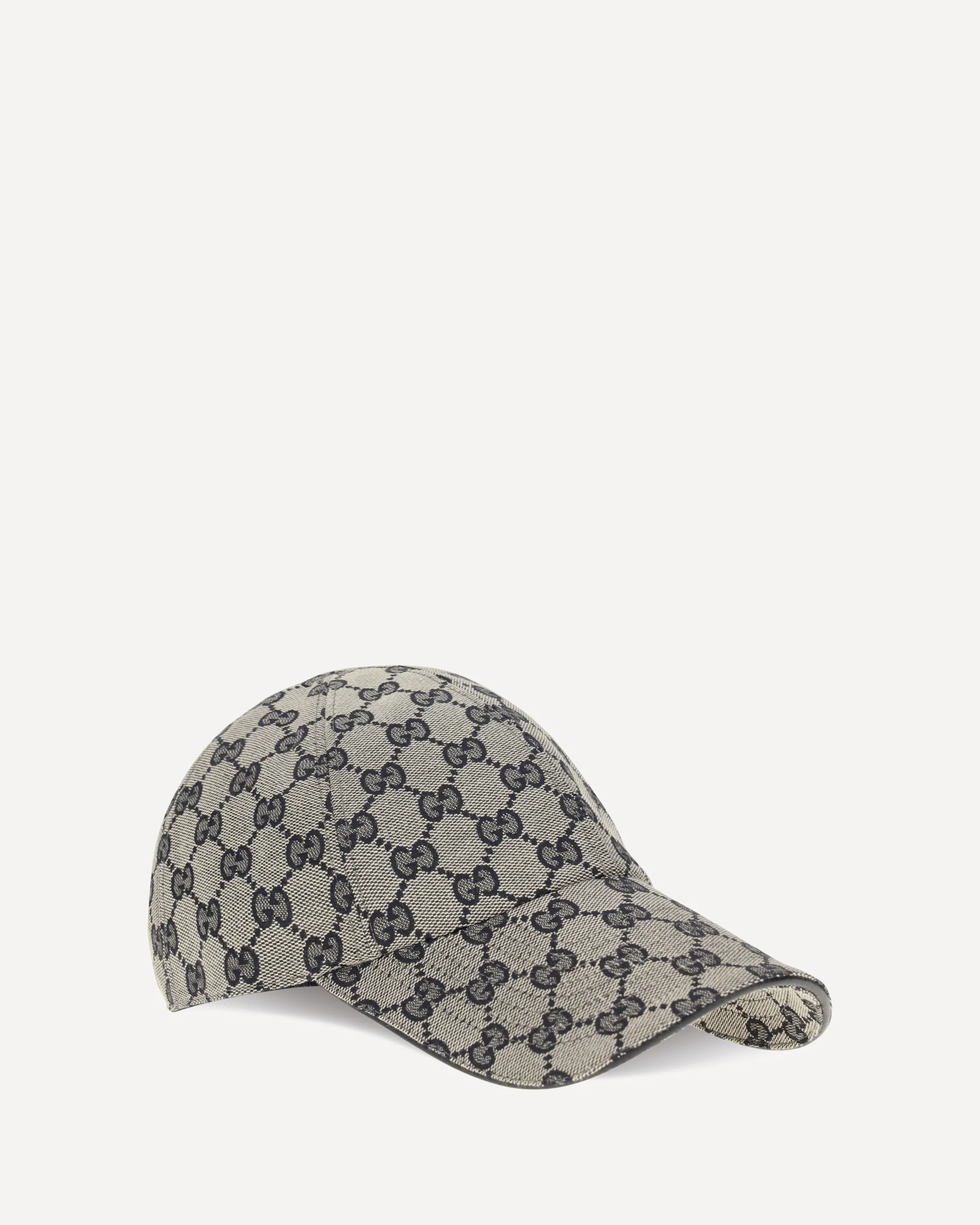 GG cotton canvas Baseball Hat - GREY | Cheap Luxury Handbags Store,