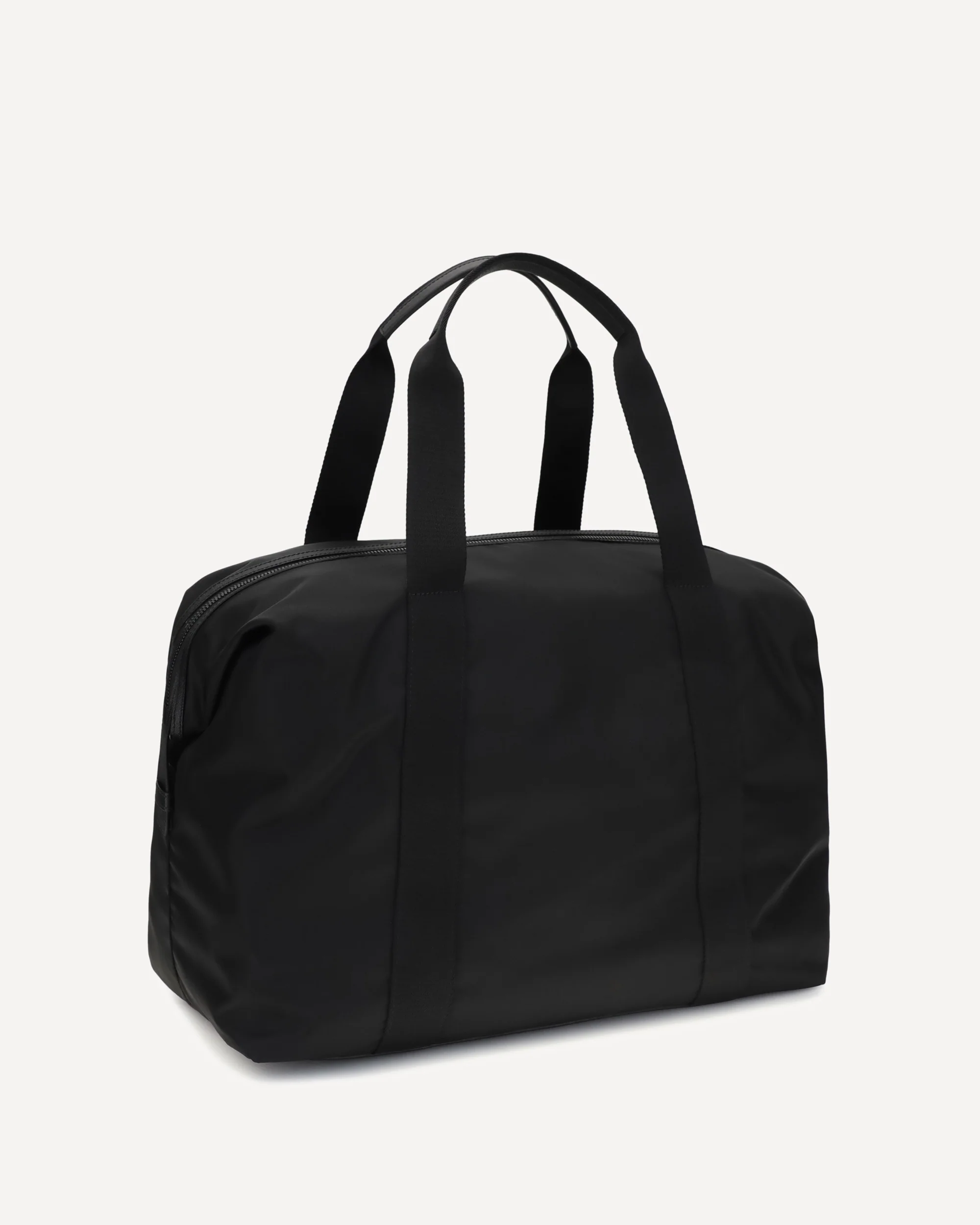 Travel Bag in Re-Nylon and Saffiano - BLACK | Cheap Luxury Handbags Store,