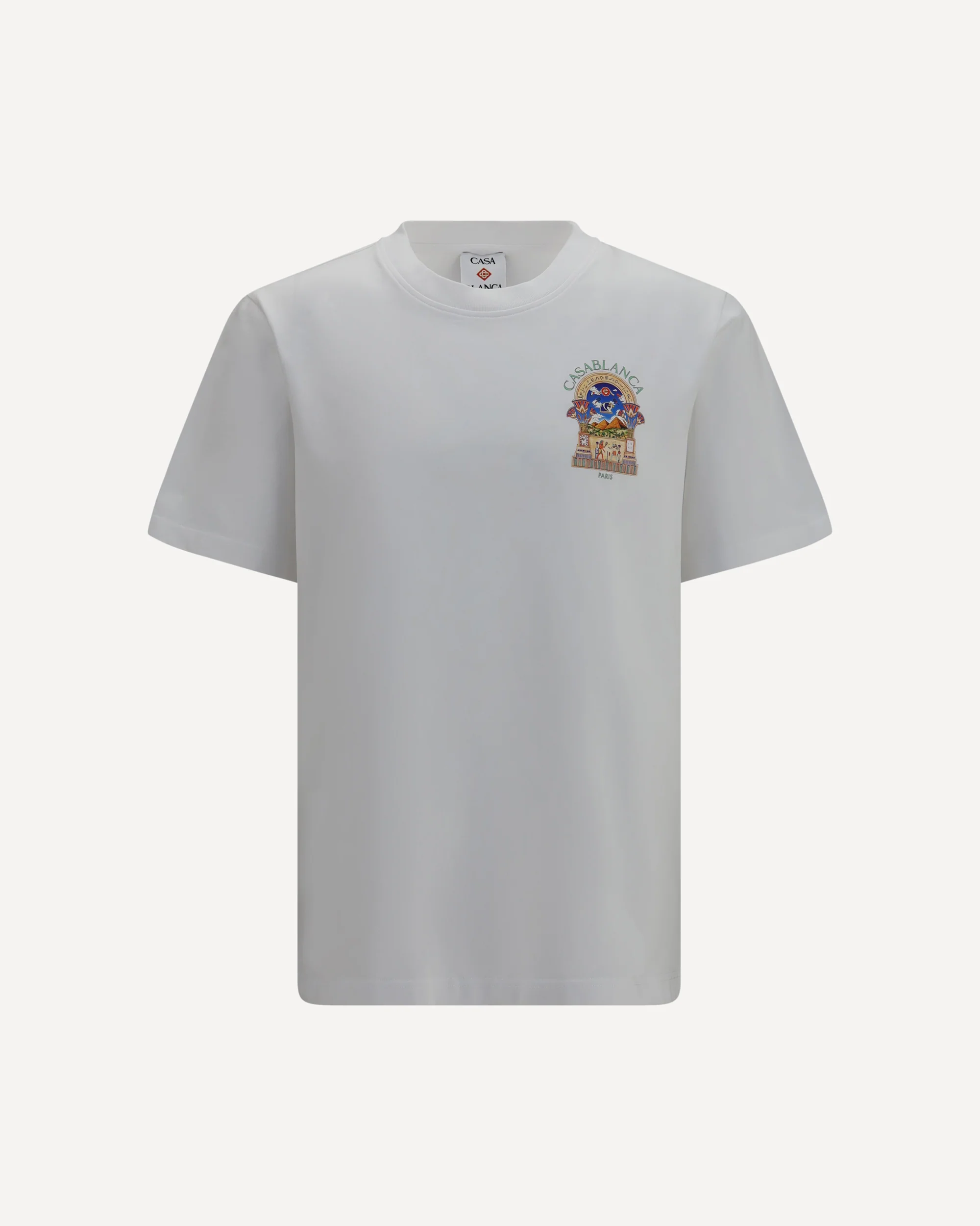 Egyptian L’Arche T-shirt - WHITE | Cheap Luxury Handbags Store,