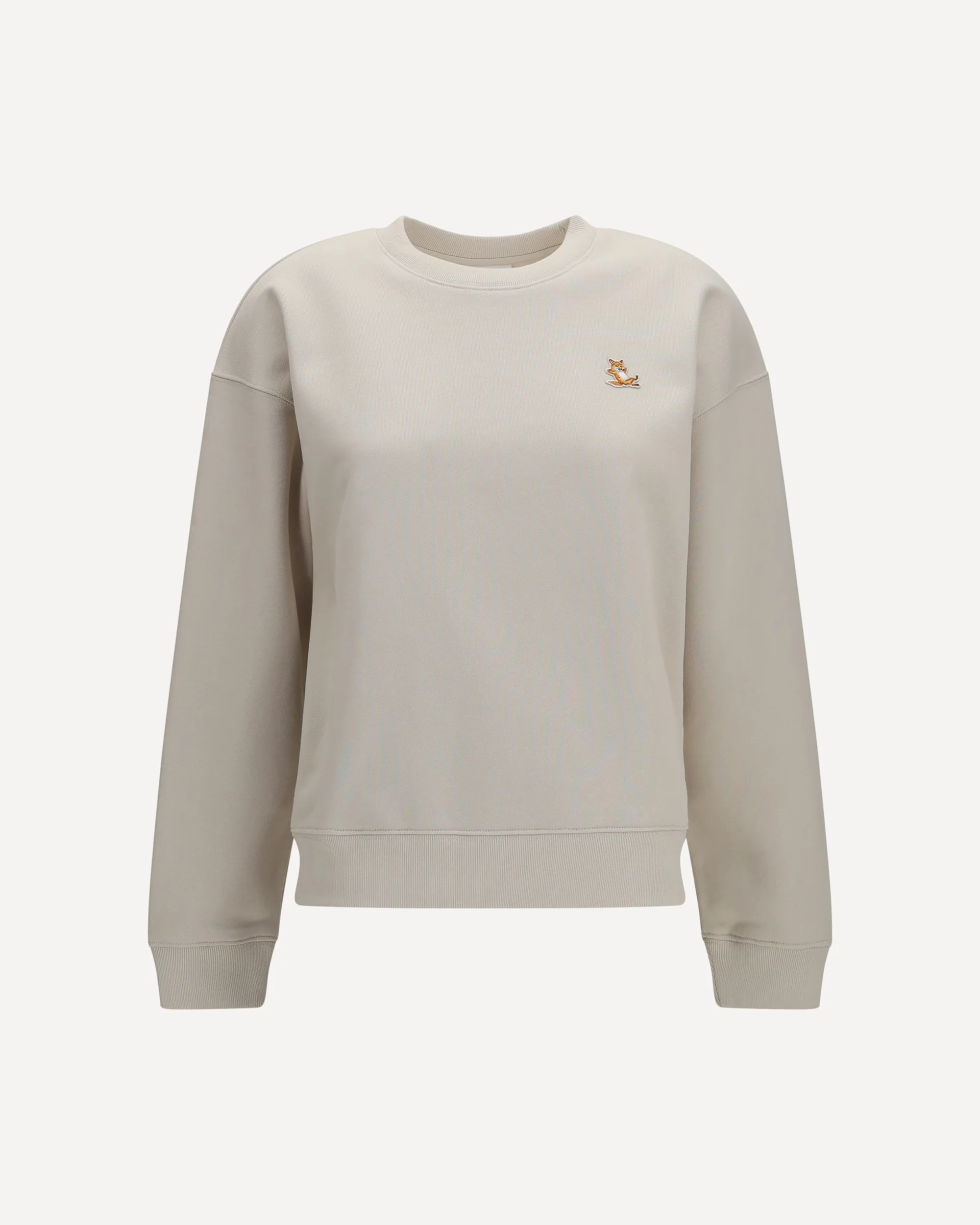 Chillax Fox Comfort crewneck Sweatshirt - CREAM | Cheap Luxury Handbags Store,