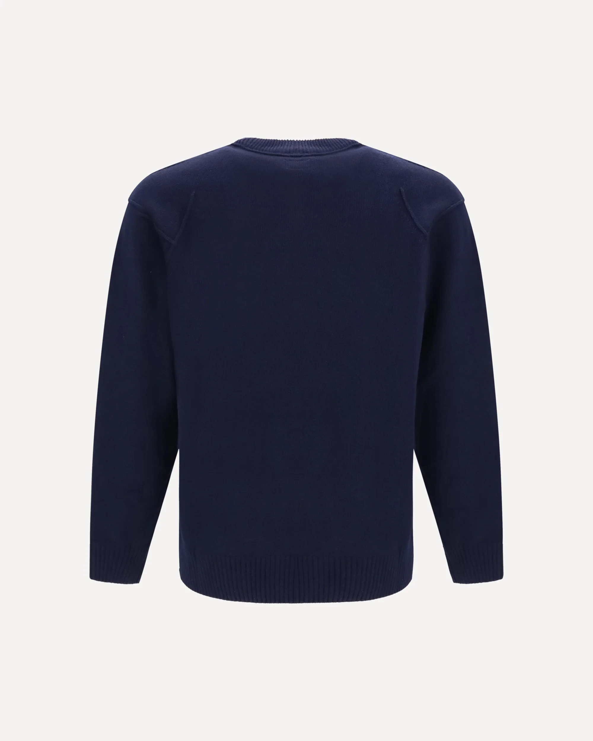 GRS lambswool crewneck Sweater - BLUE | Cheap Luxury Handbags Store,