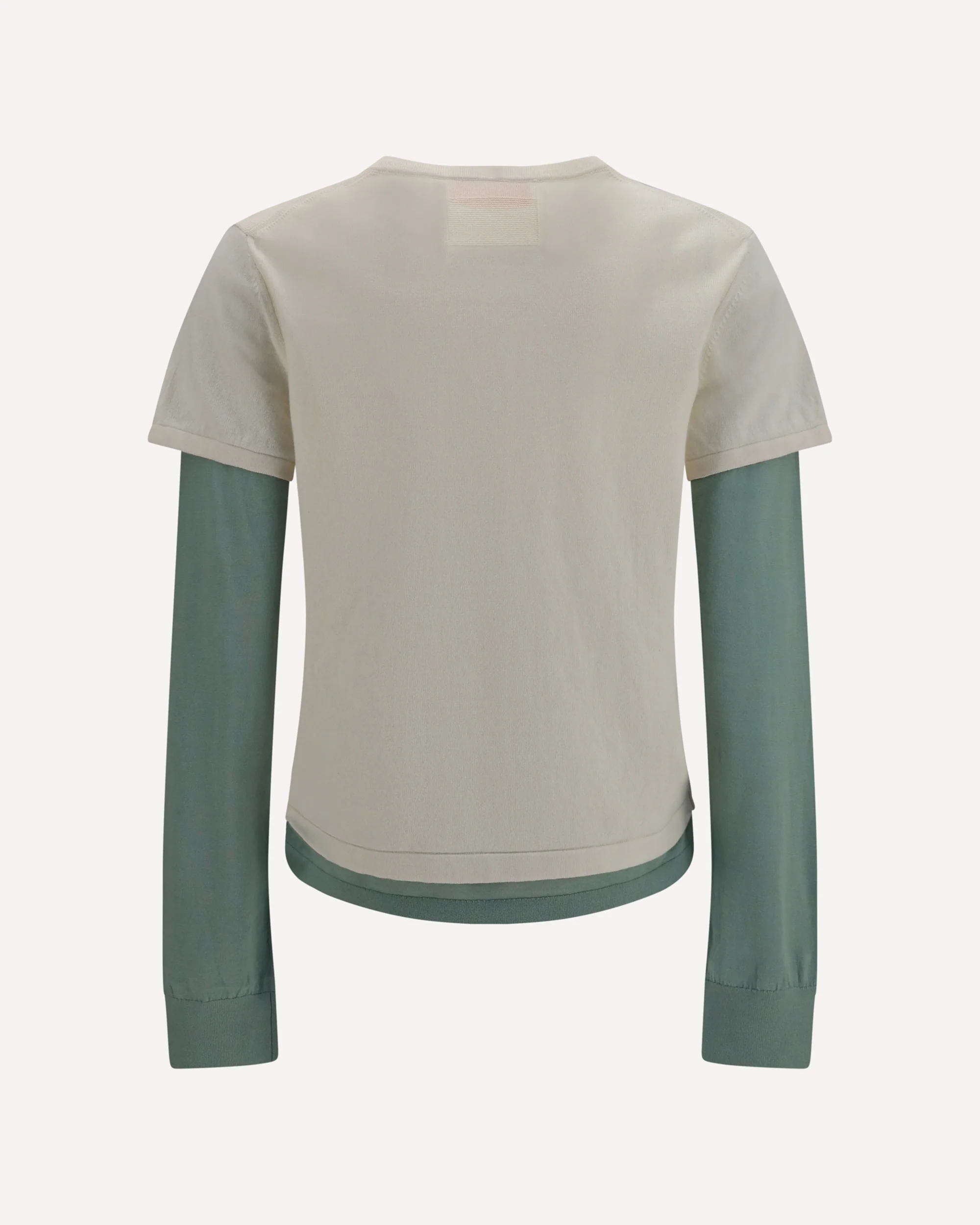 Layered Sweater - CREAM | Cheap Luxury Handbags Store,
