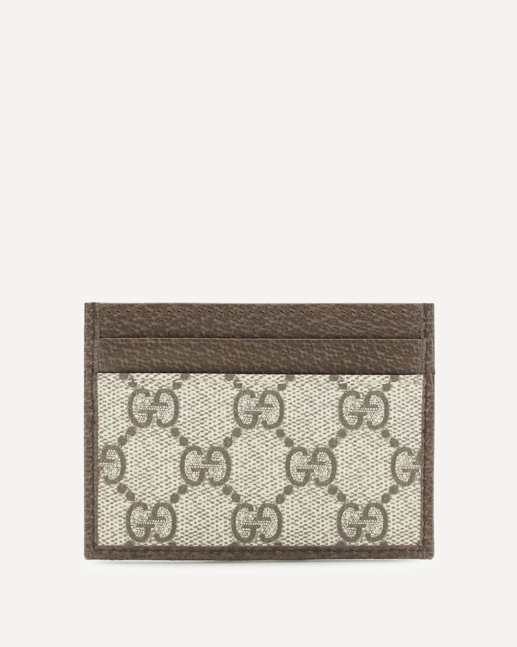 Ophidia Card Holder - BROWN | Cheap Luxury Handbags Store,