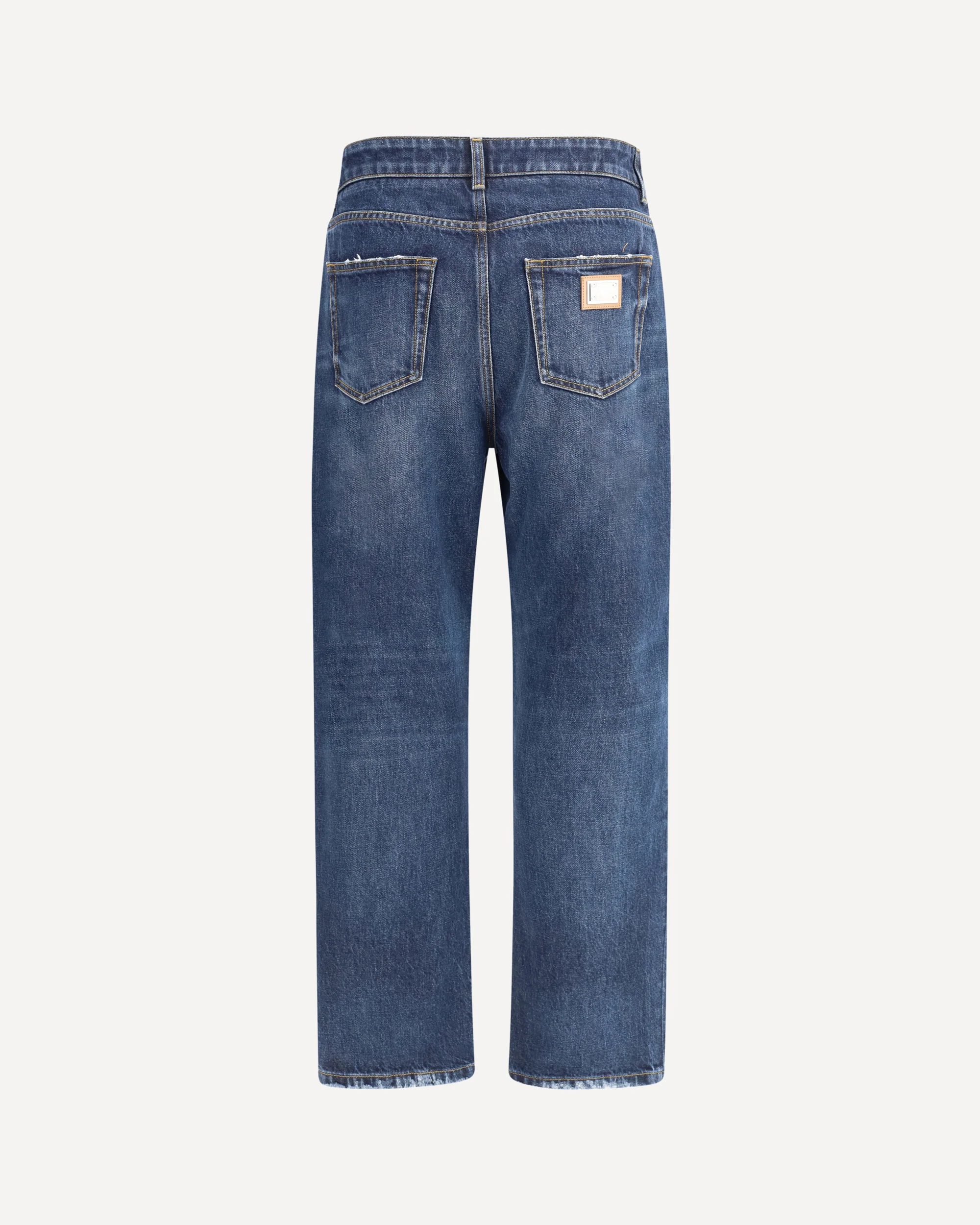 Boyfriend Jeans - BLUE | Cheap Luxury Handbags Store,
