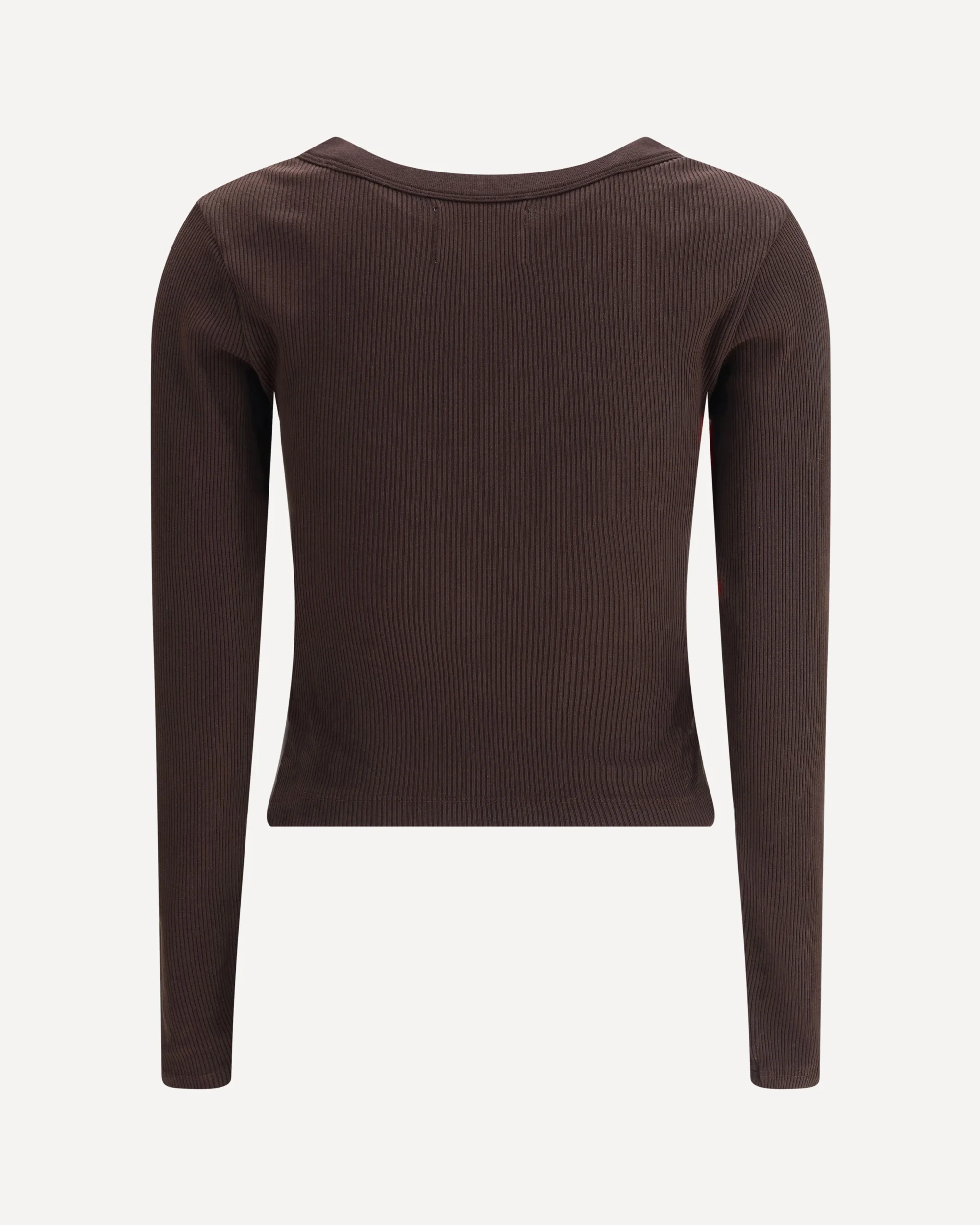 Long sleeve Top - BROWN | Cheap Luxury Handbags Store,