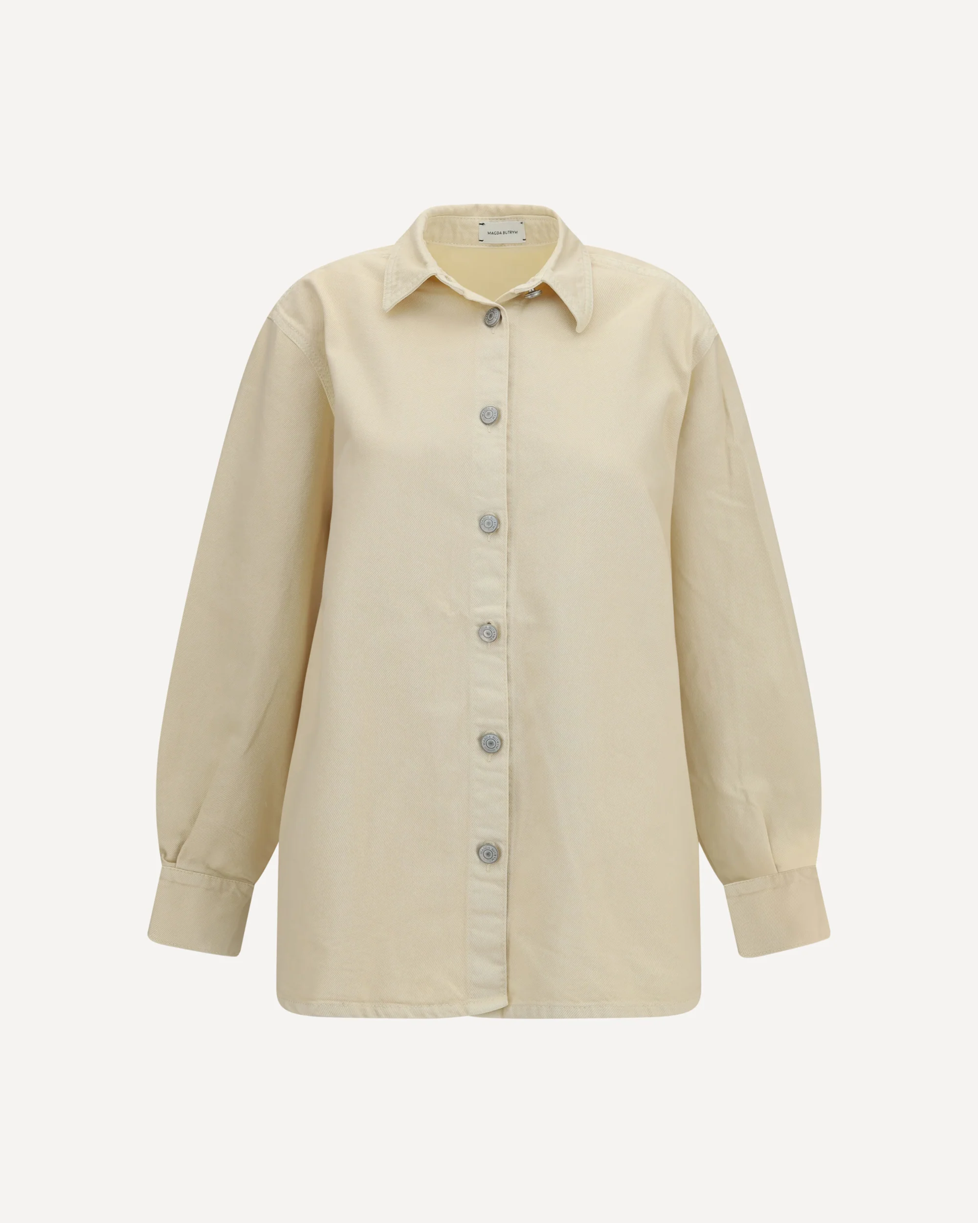 Denim Shirt - CREAM | Cheap Luxury Handbags Store,