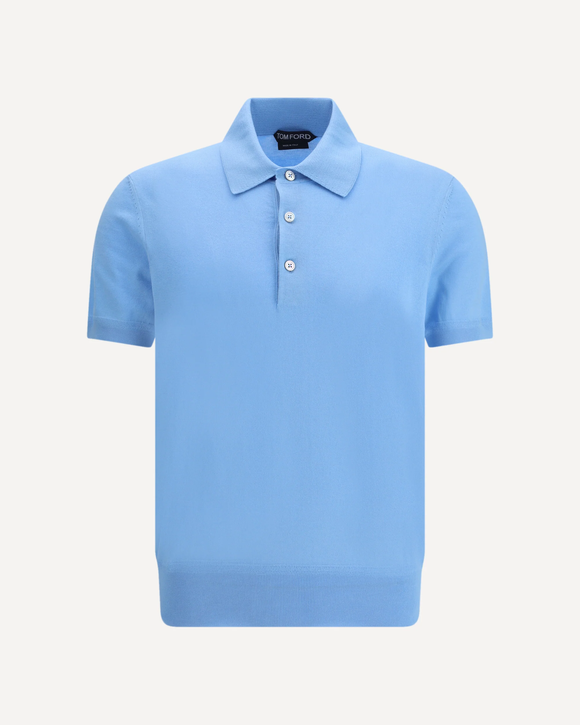 Cotton Polo - LIGHT BLUE | Cheap Luxury Handbags Store,