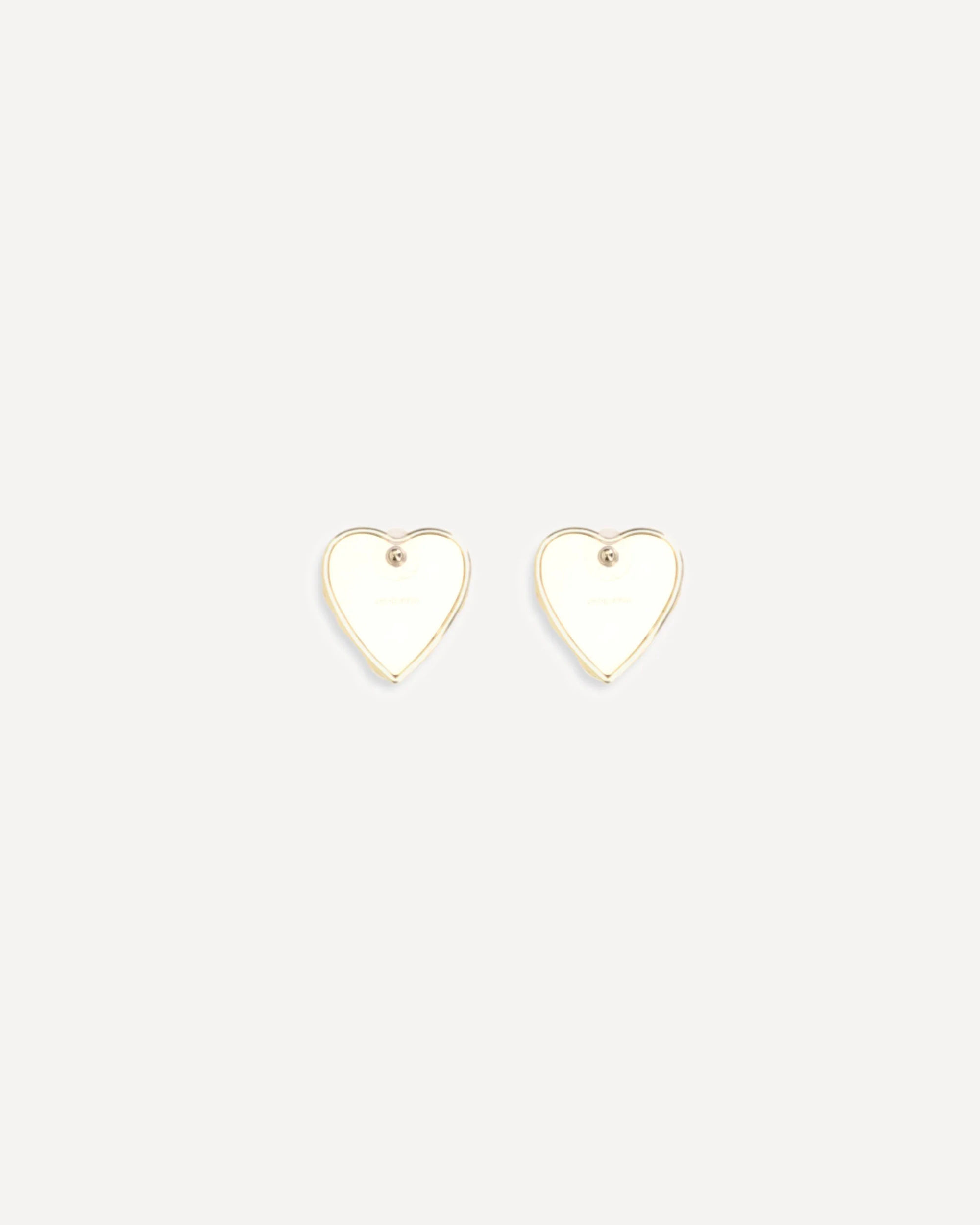 Embellished heart Earrings - GOLD | Cheap Luxury Handbags Store,