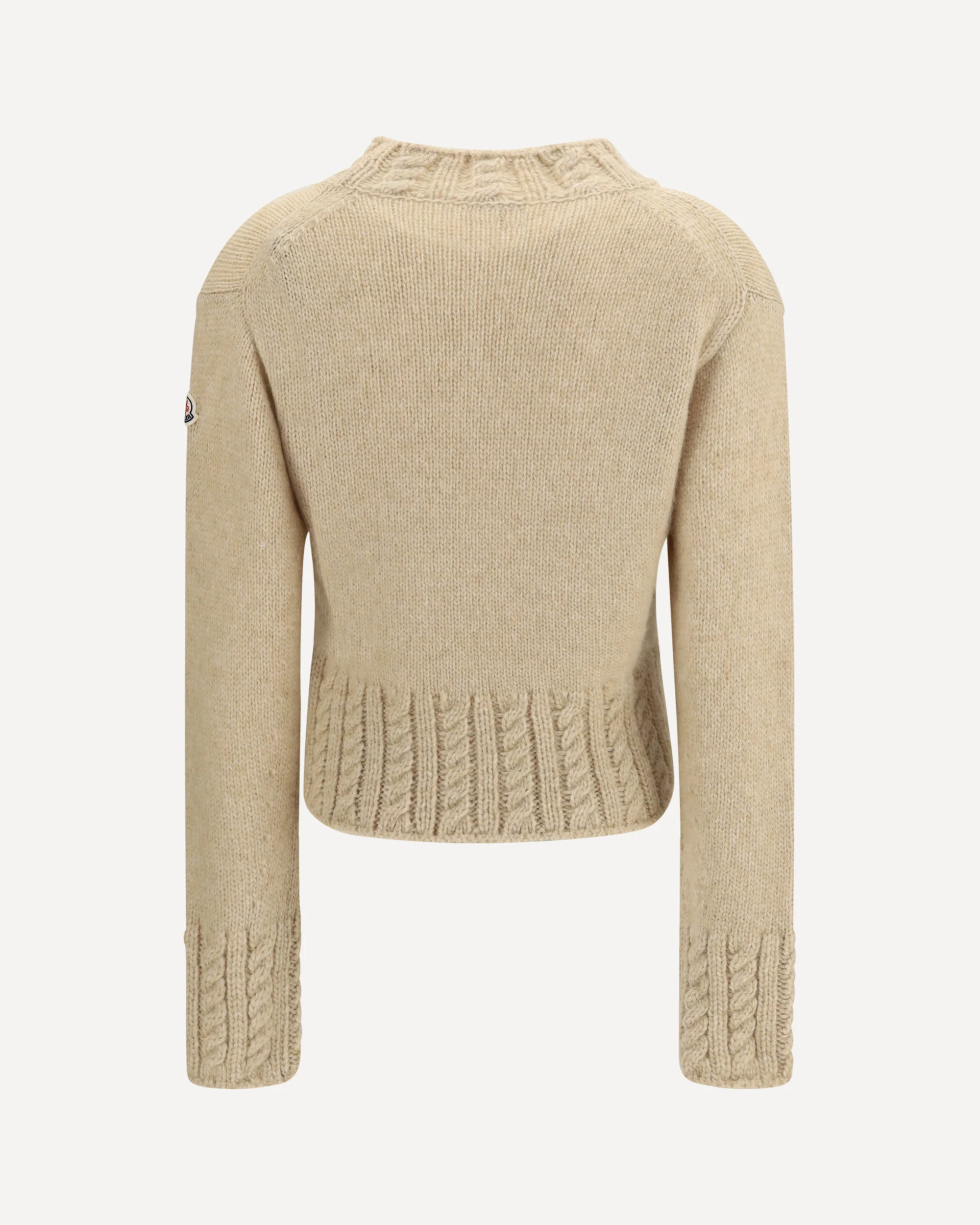 Alpaca-blend turtleneck Sweater - BEIGE | Cheap Luxury Handbags Store,