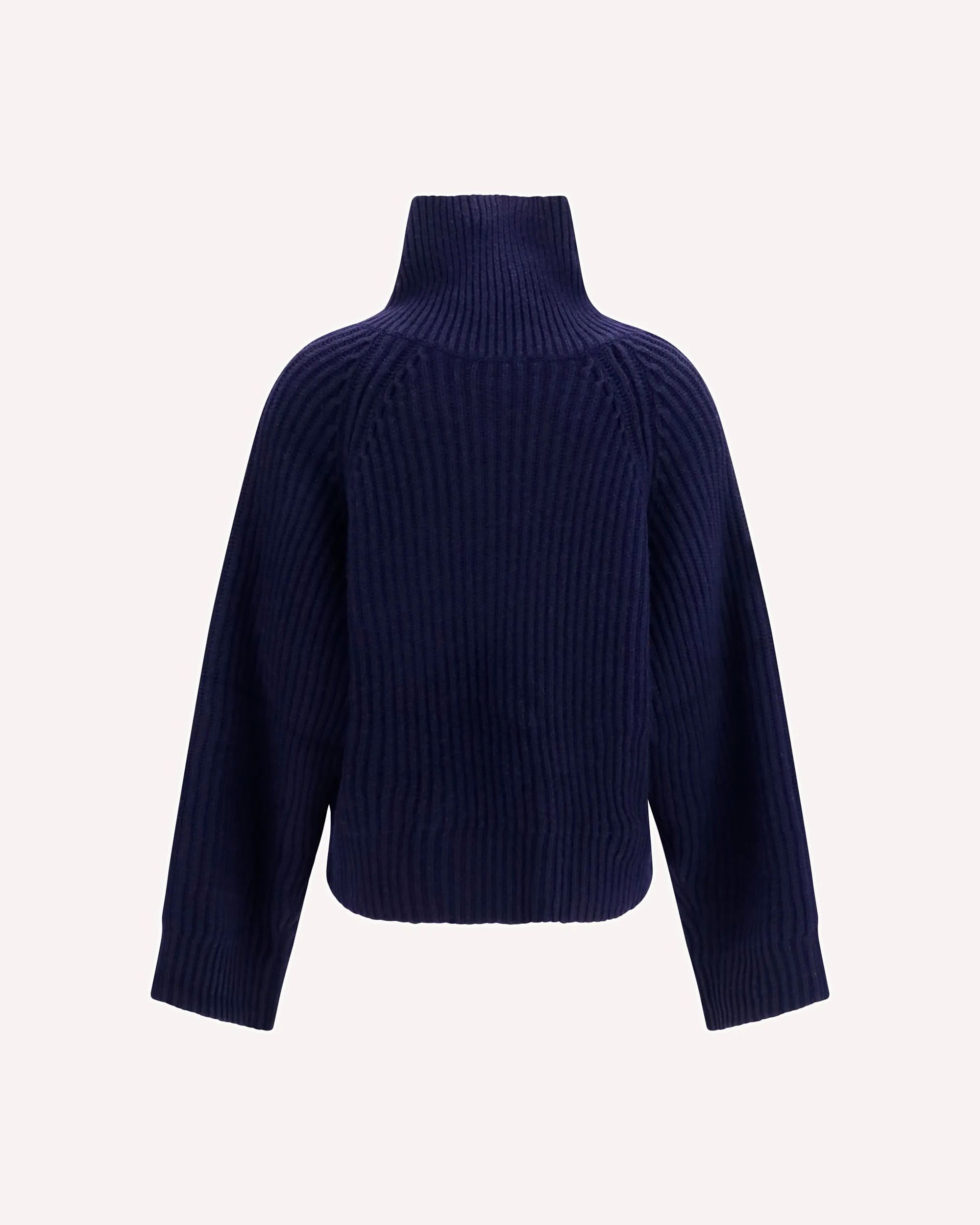 Wool zip-neck Sweater - BLUE | Cheap Luxury Handbags Store,