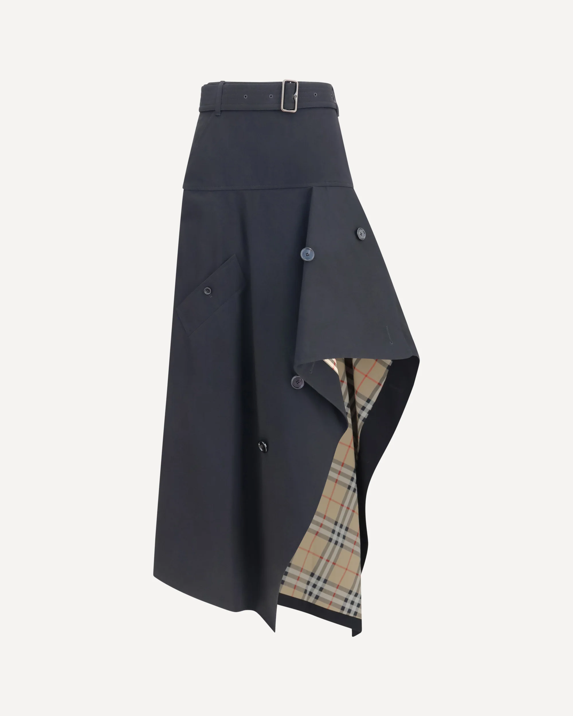 Heather asymmetric Skirt - BLACK | Cheap Luxury Handbags Store,