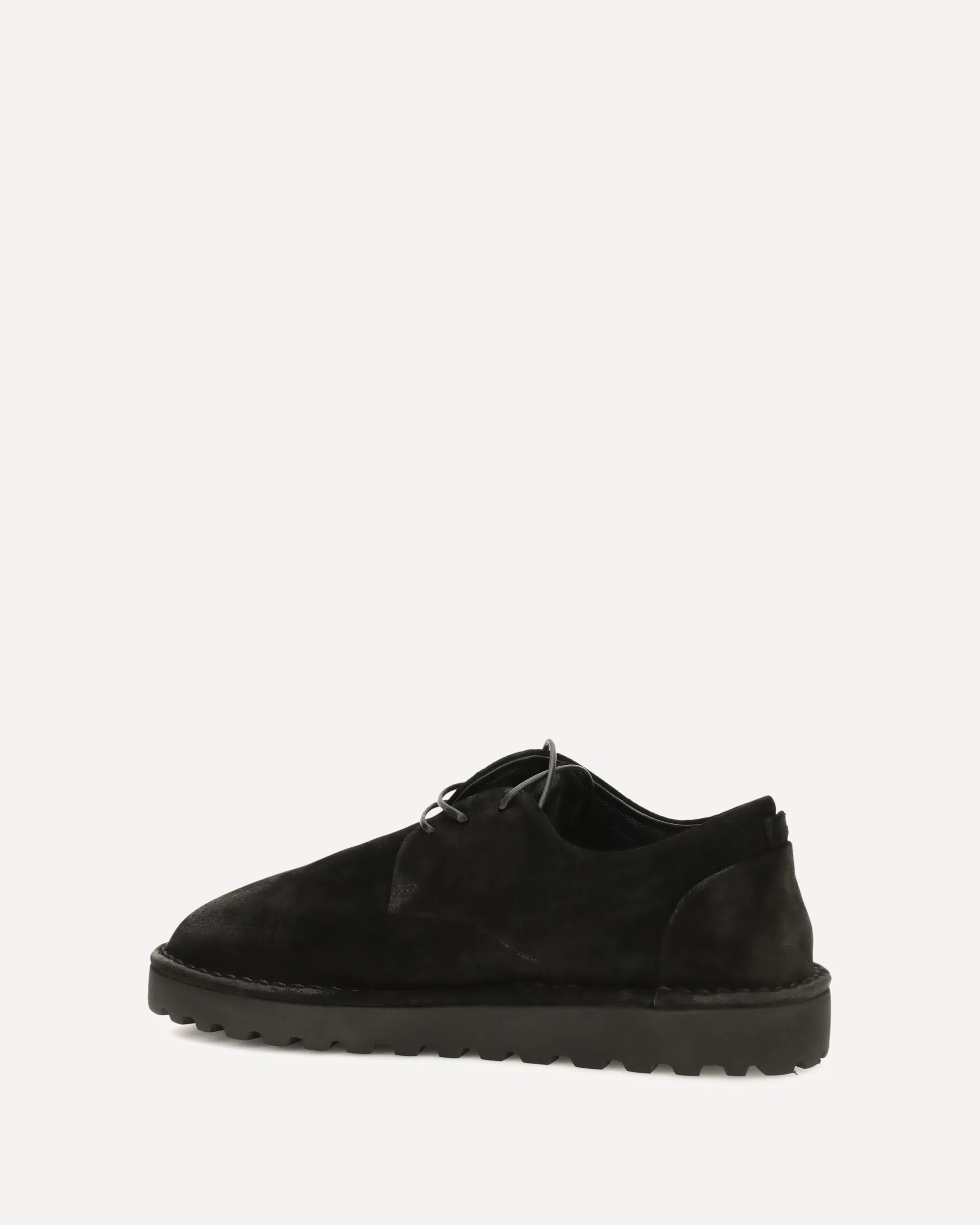 Sancrispa Alta suede Derby Shoes - BLACK | Cheap Luxury Handbags Store,