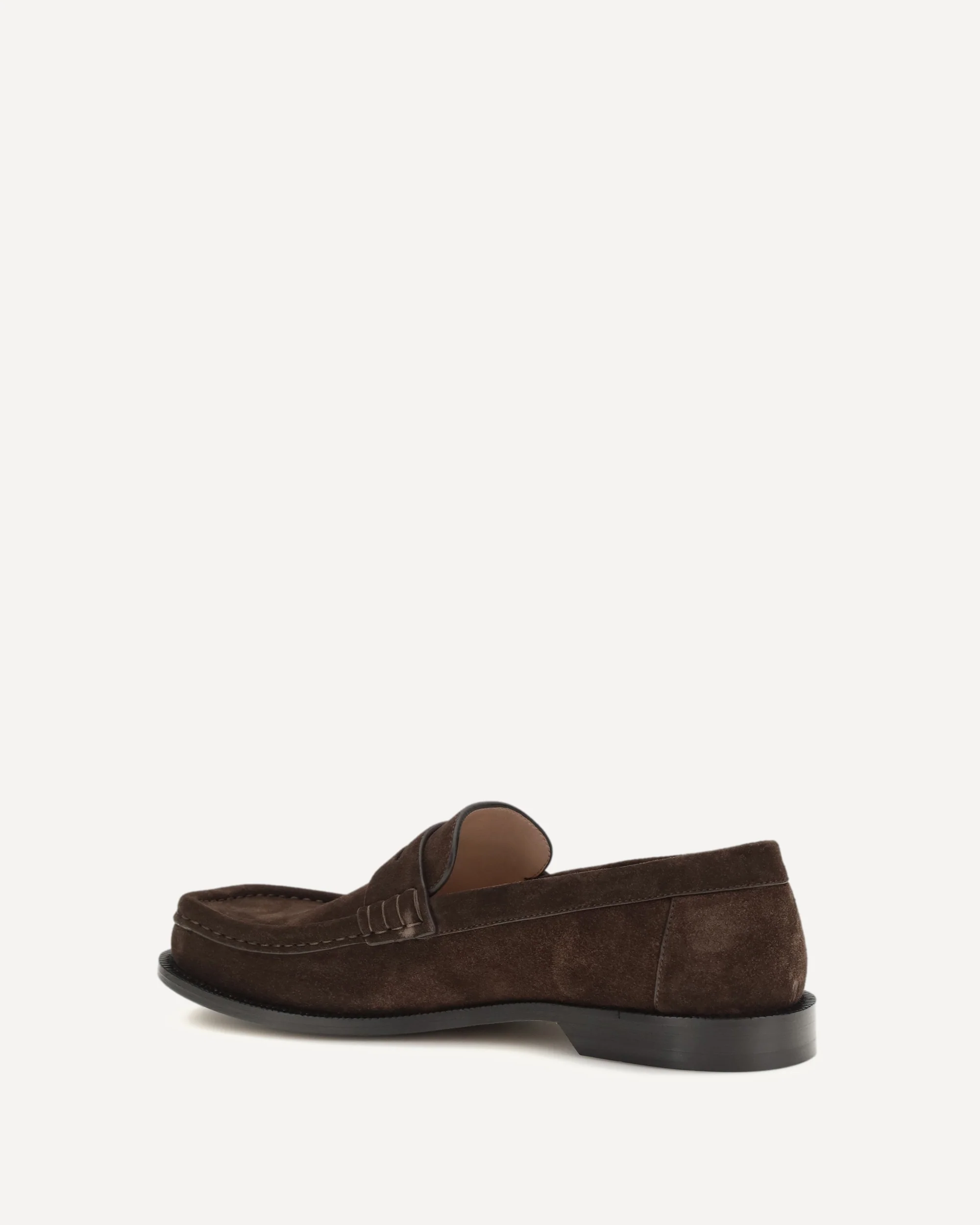 Campo suede calfskin Loafers - BROWN | Cheap Luxury Handbags Store,