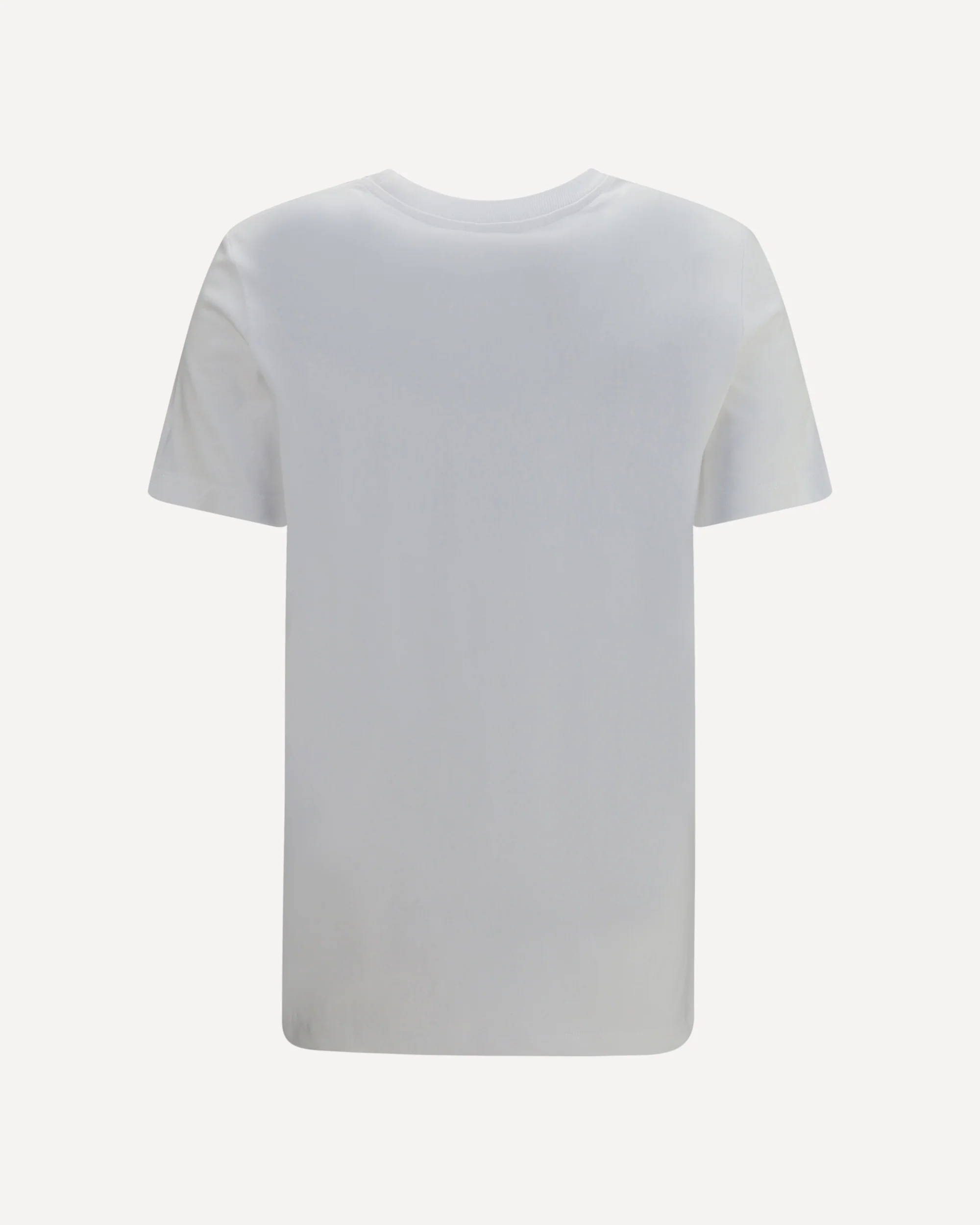 Embroidered jersey T-shirt - WHITE | Cheap Luxury Handbags Store,