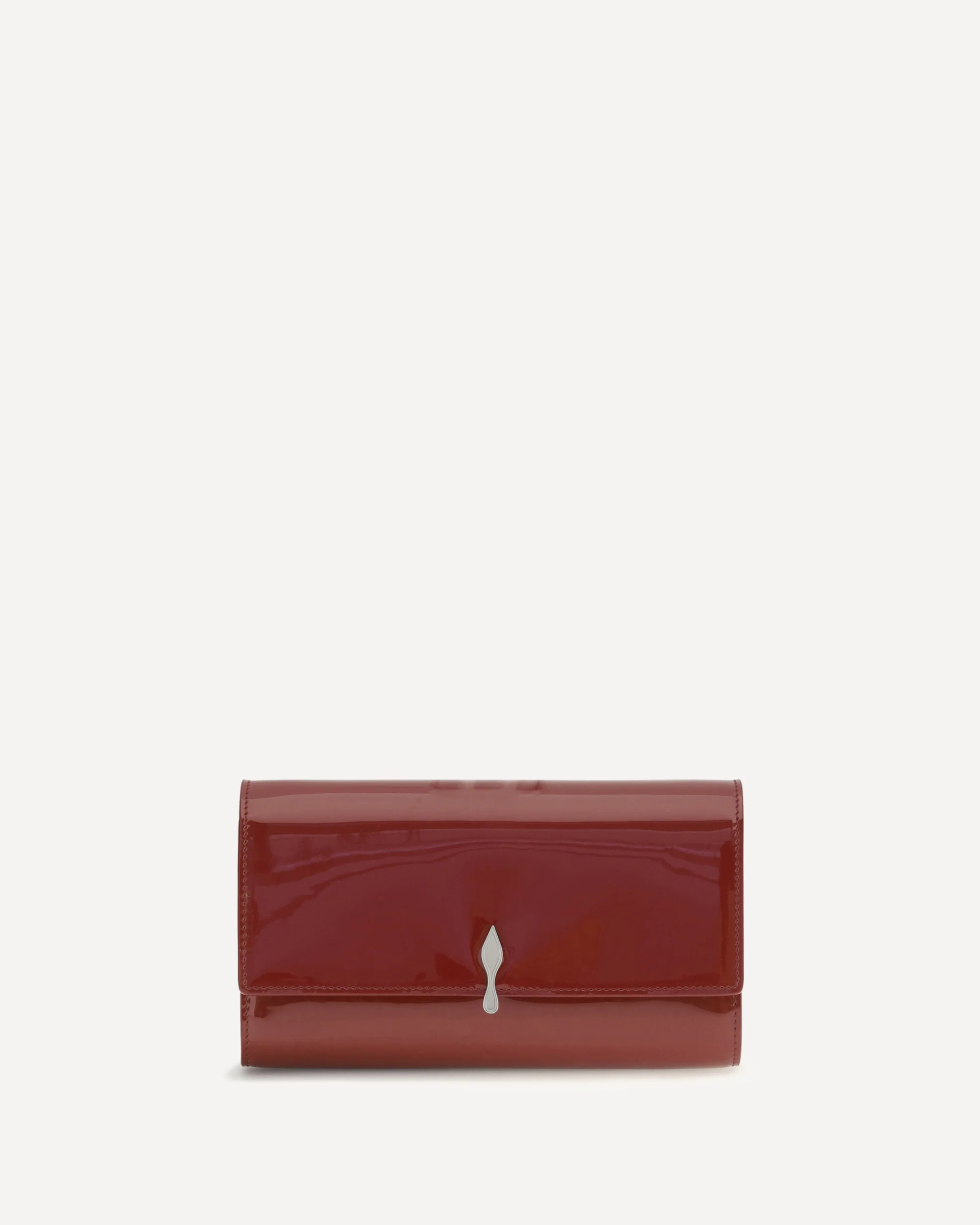 Bettina patent leather chain Wallet - RED | Cheap Luxury Handbags Store,