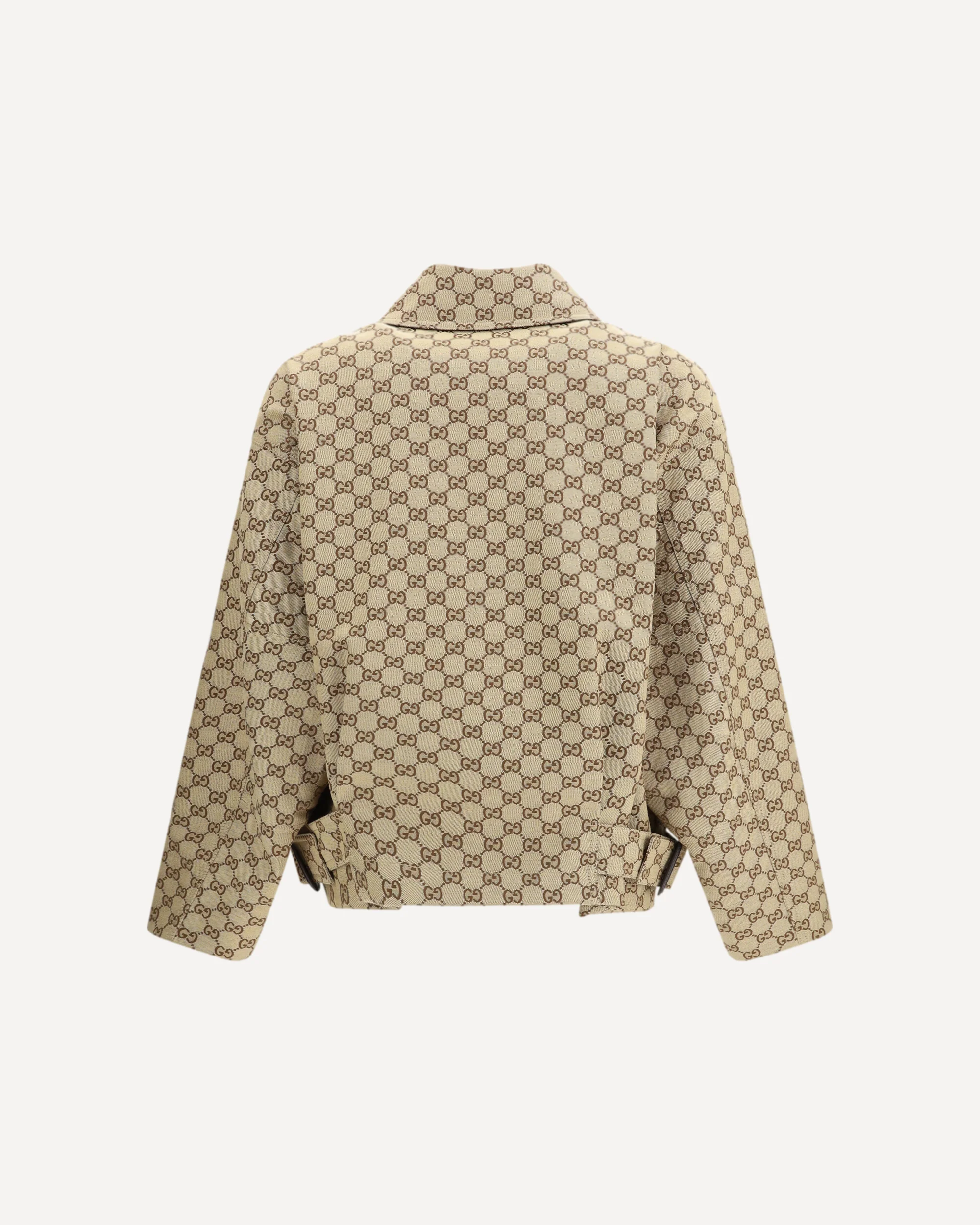 GG Canvas bomber Jacket - BEIGE | Cheap Luxury Handbags Store,