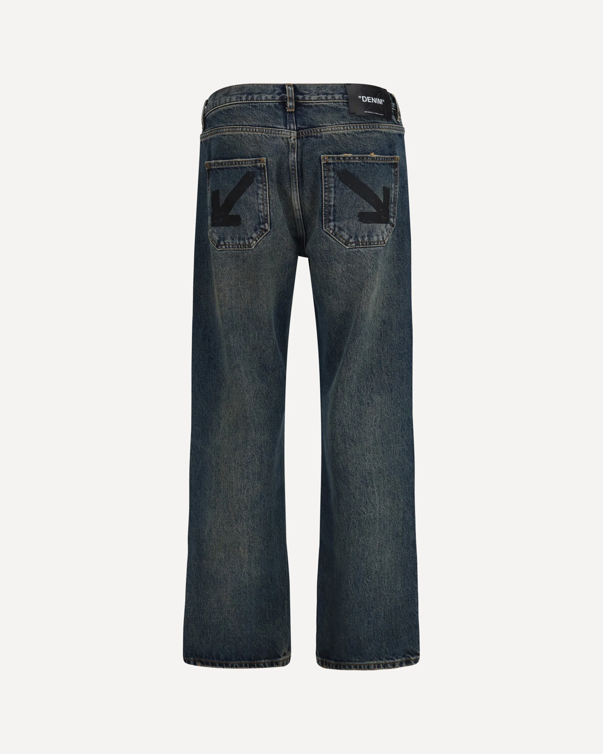 Half Arrow Jeans - BLUE | Cheap Luxury Handbags Store,