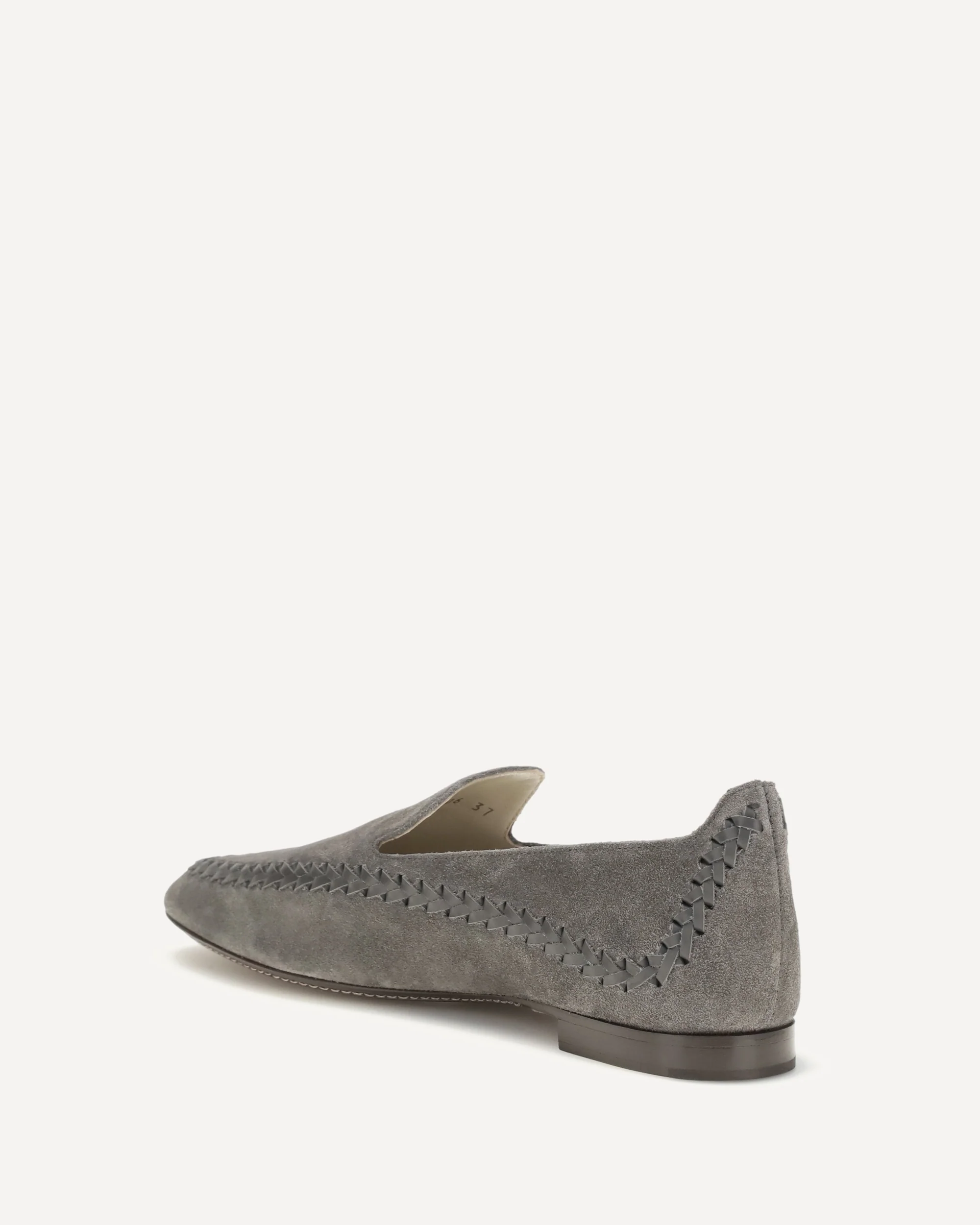 Leather Loafers - GREY | Cheap Luxury Handbags Store,