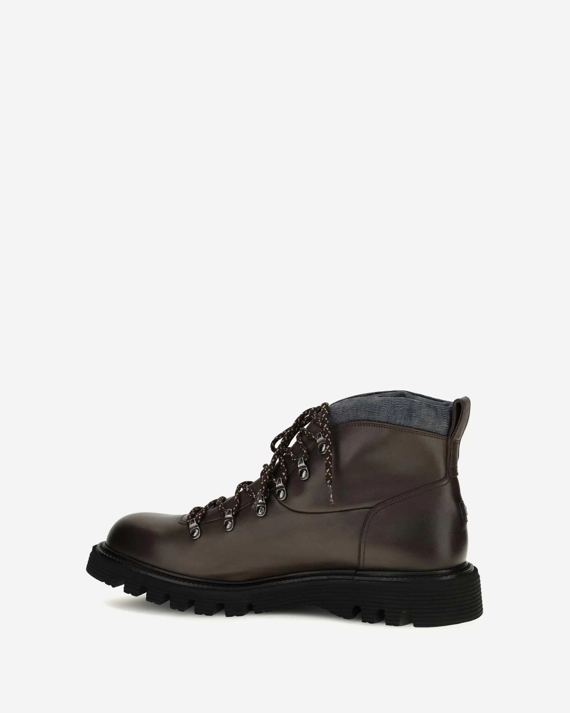 Leather lace-up Boots - BROWN | Cheap Luxury Handbags Store,