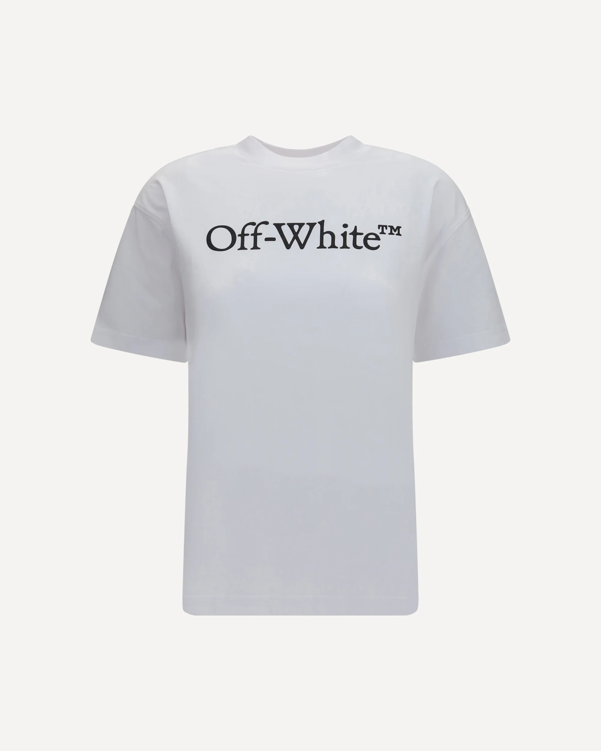 Big logo Bookish T-shirt - WHITE | Cheap Luxury Handbags Store,
