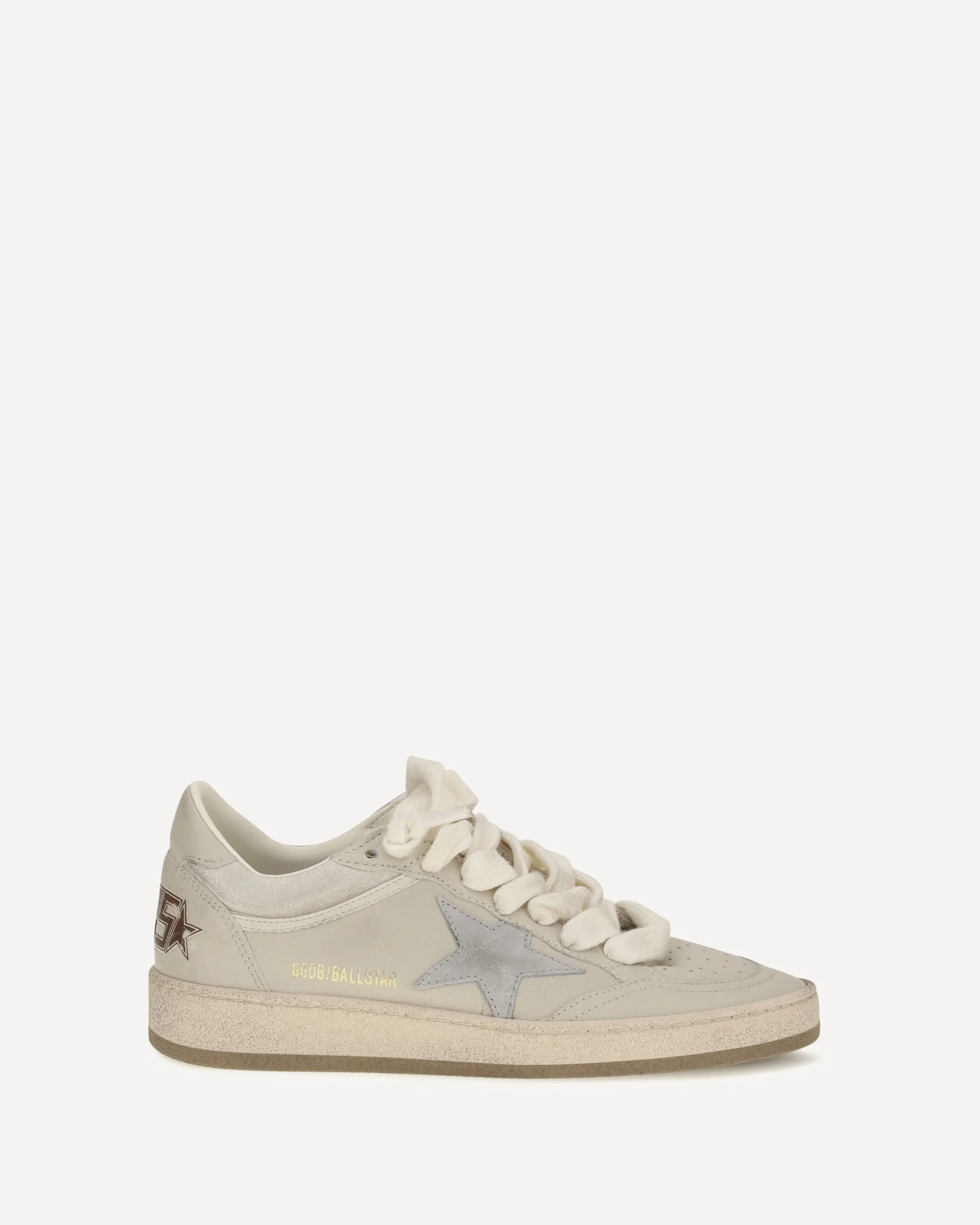 Ball Star leather Sneakers - CREAM | Cheap Luxury Handbags Store,
