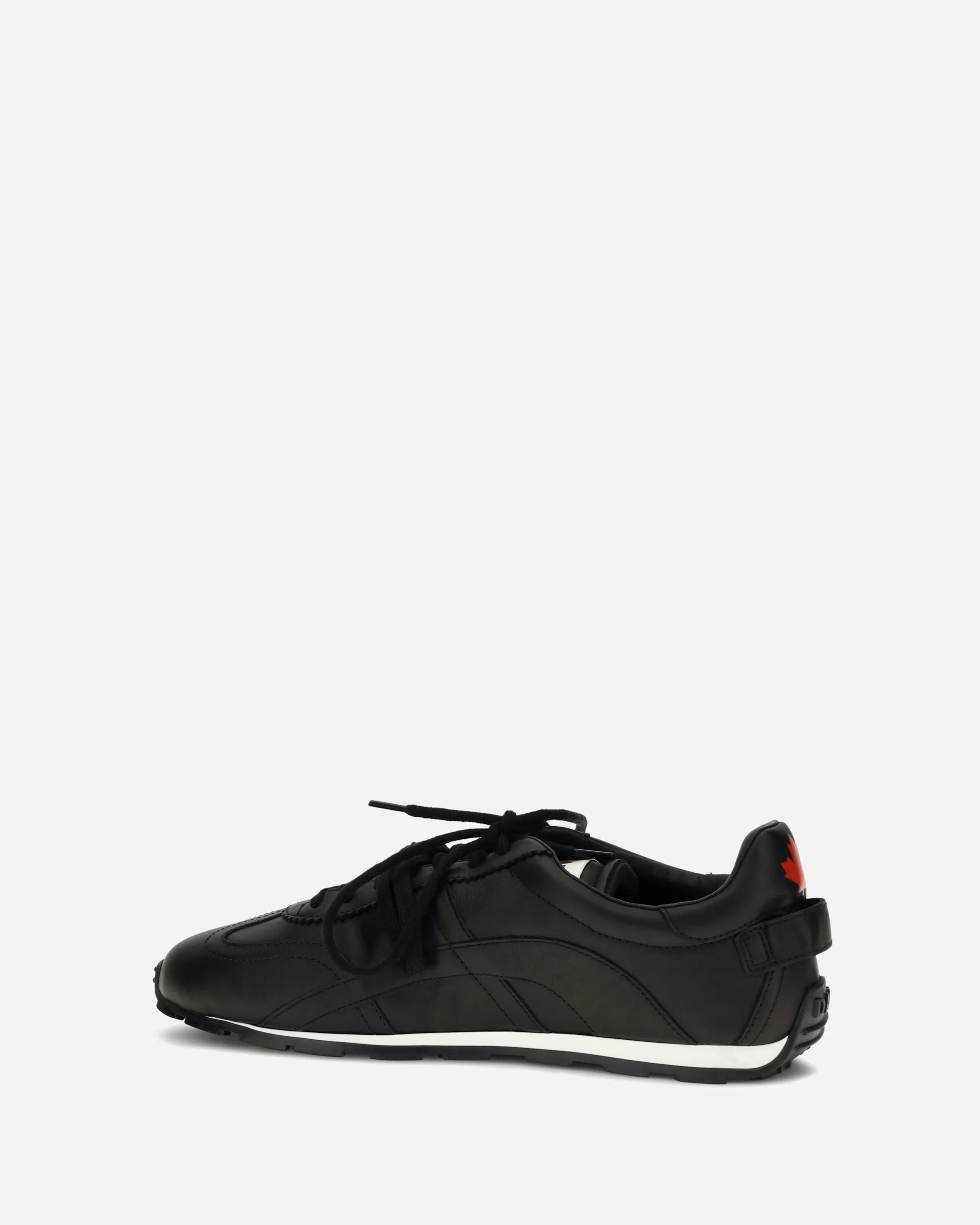 Leather Sneakers - BLACK | Cheap Luxury Handbags Store,