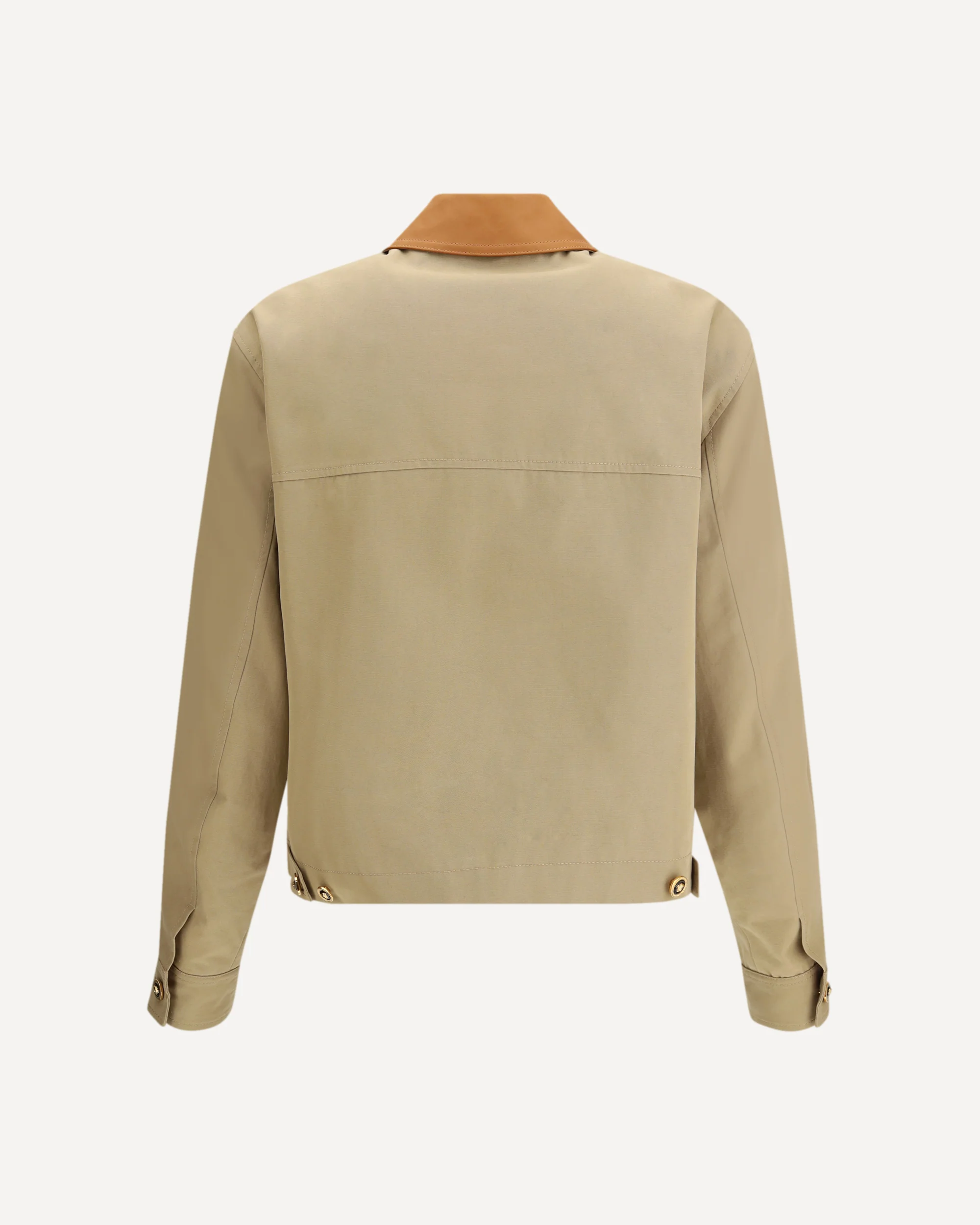 Cotton Jacket - BEIGE | Cheap Luxury Handbags Store,