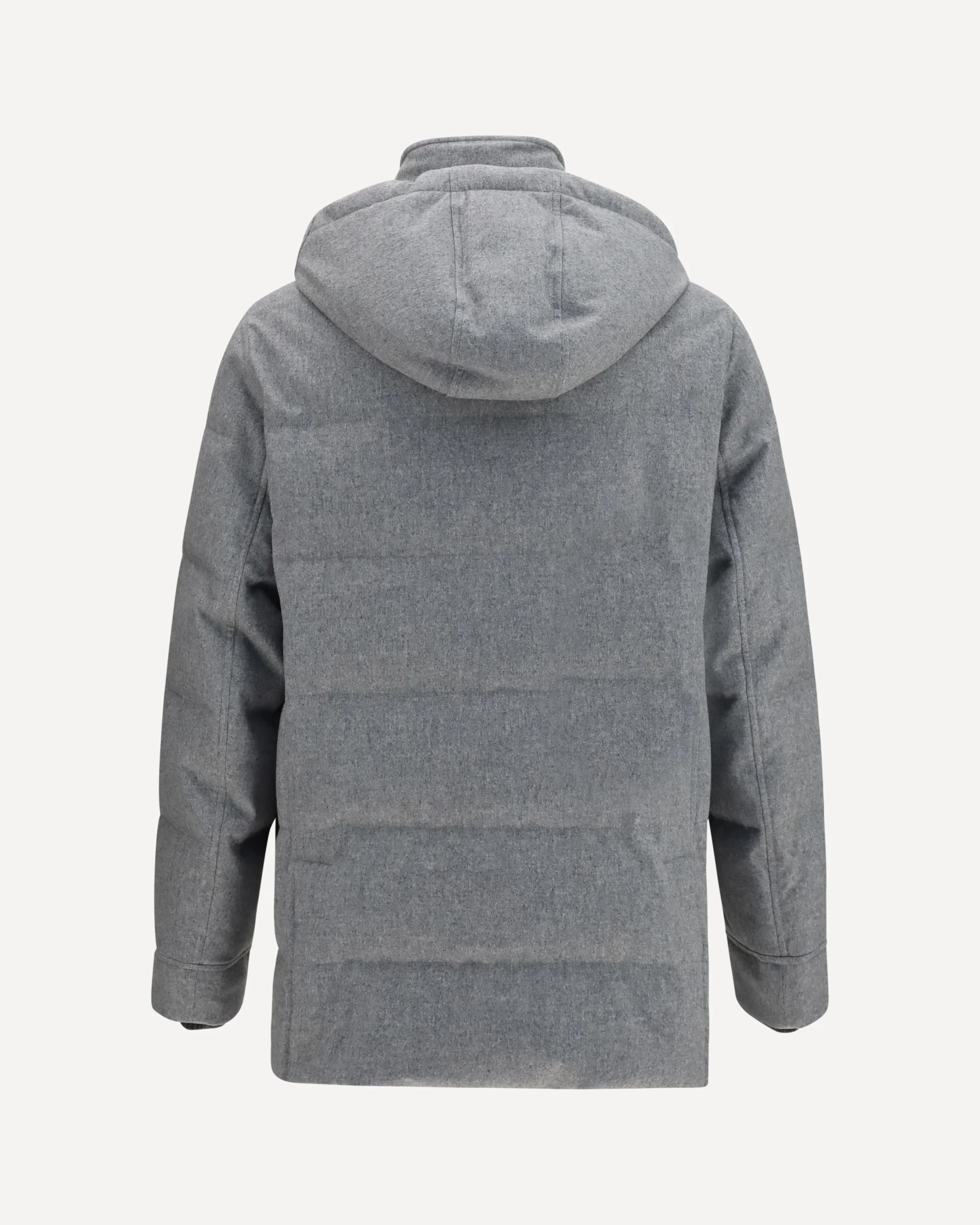 Cashmere Down Jacket - GREY | Cheap Luxury Handbags Store,