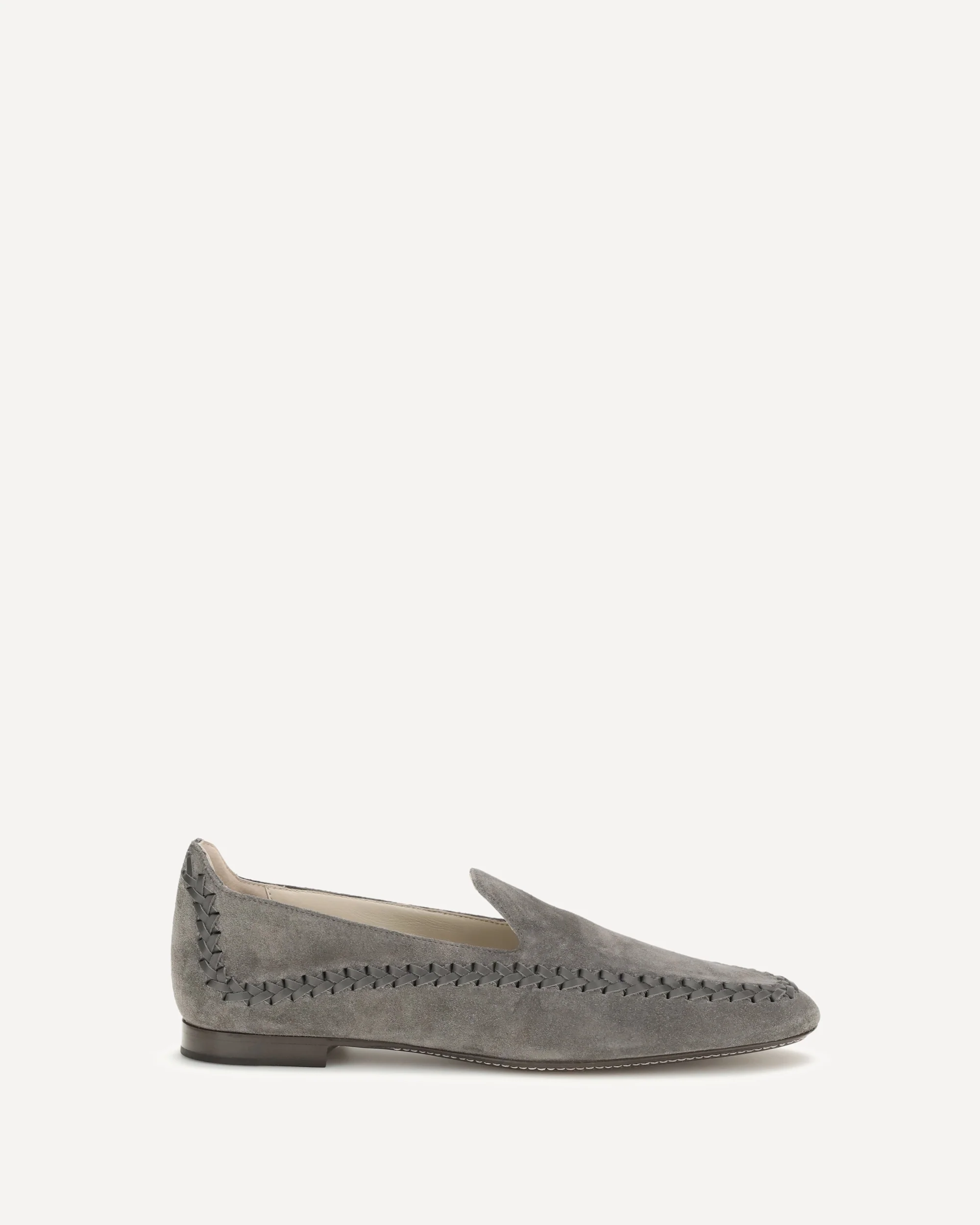 Leather Loafers - GREY | Cheap Luxury Handbags Store,