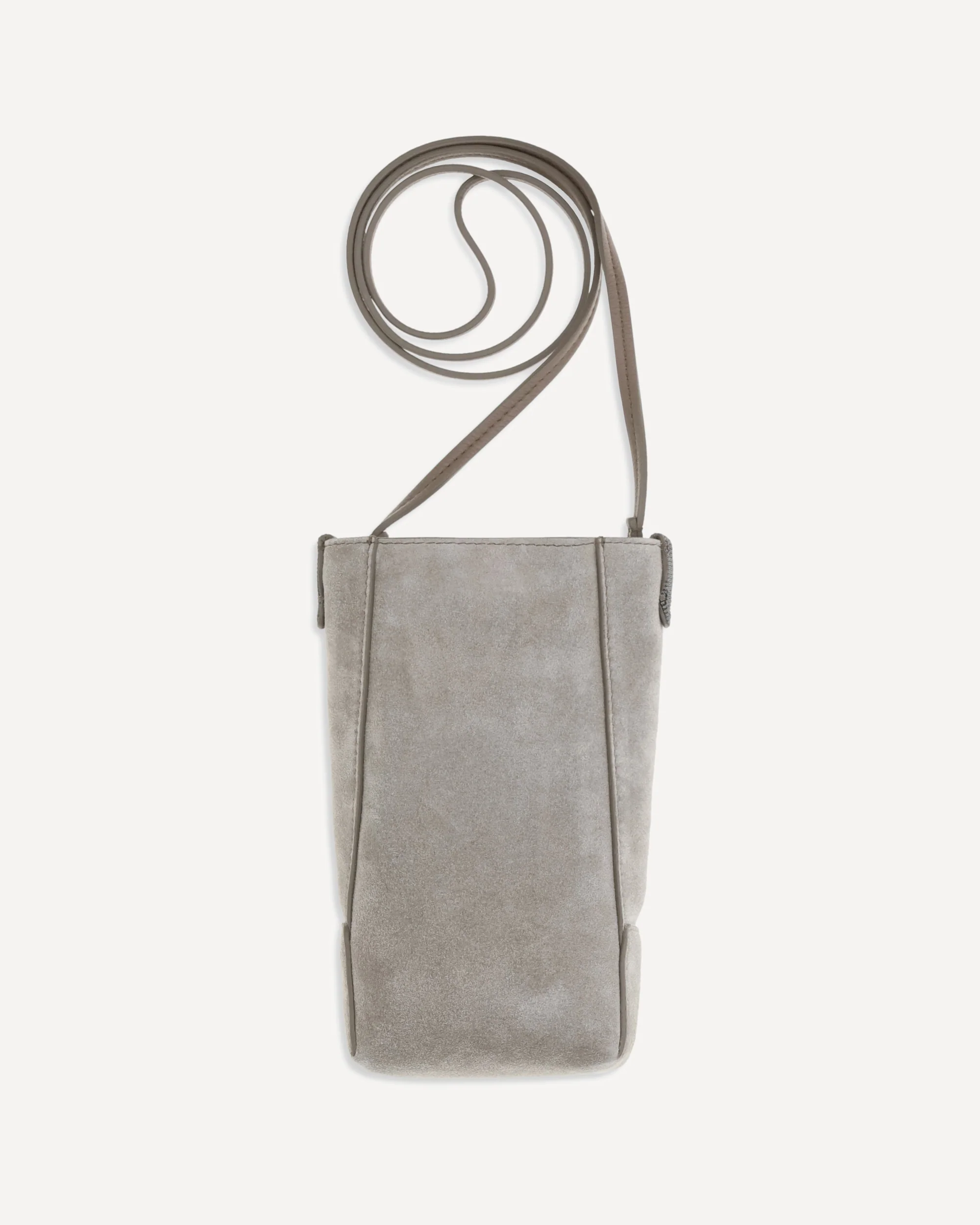 BC Duo suede Cell Phone Case - GREY | Cheap Luxury Handbags Store,