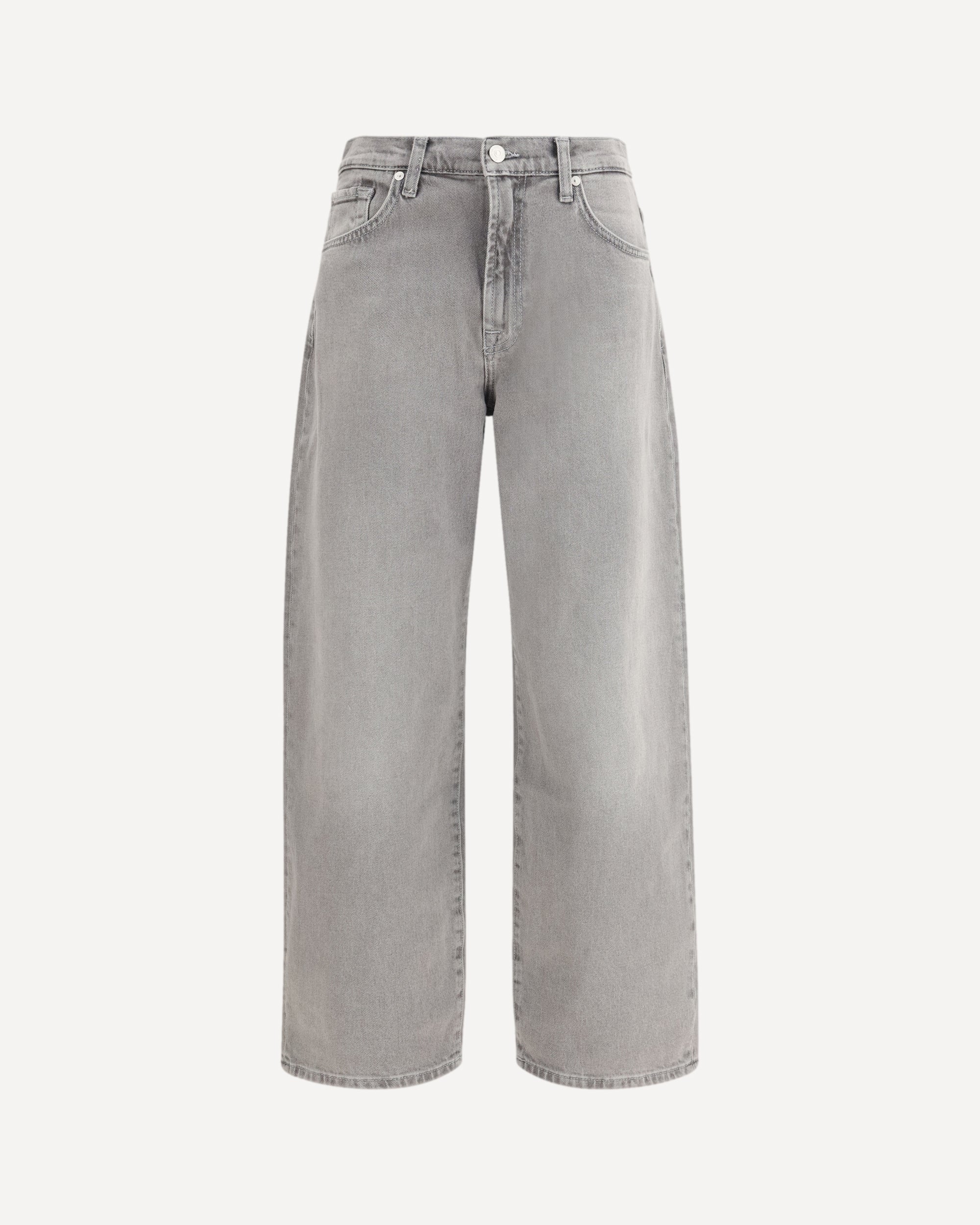 Bonnie Curvilinear baggy Jeans - GREY | Cheap Luxury Handbags Store,
