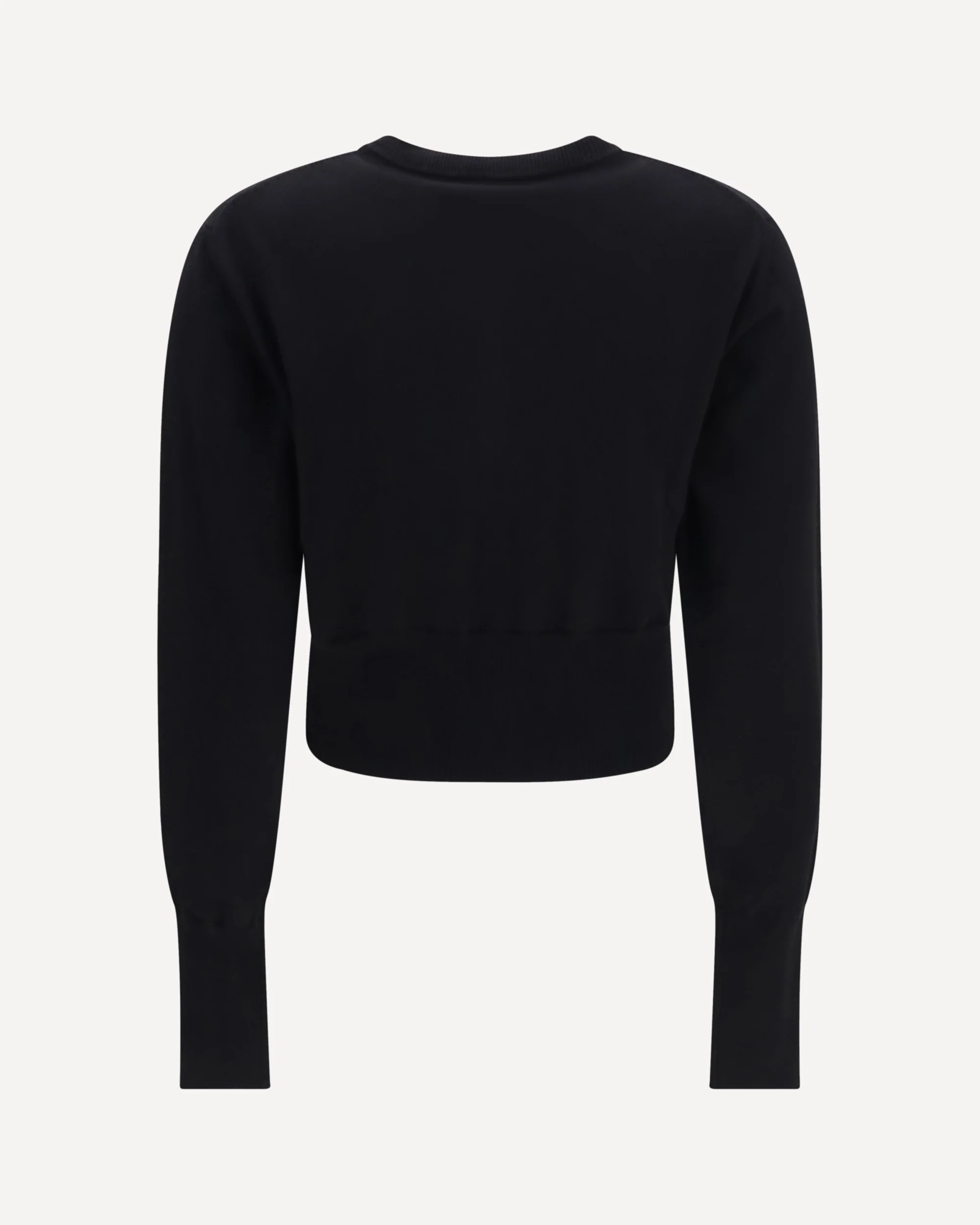 Bea crop Cardigan - BLACK | Cheap Luxury Handbags Store,