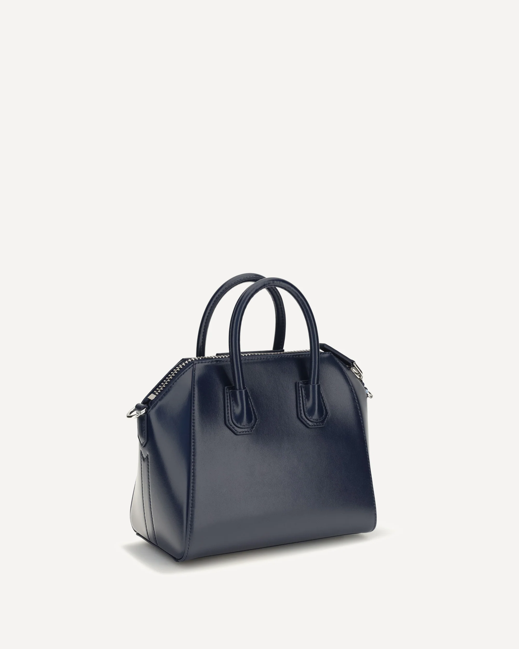 Antigona mini leather Handbag - BLUE | Cheap Luxury Handbags Store,