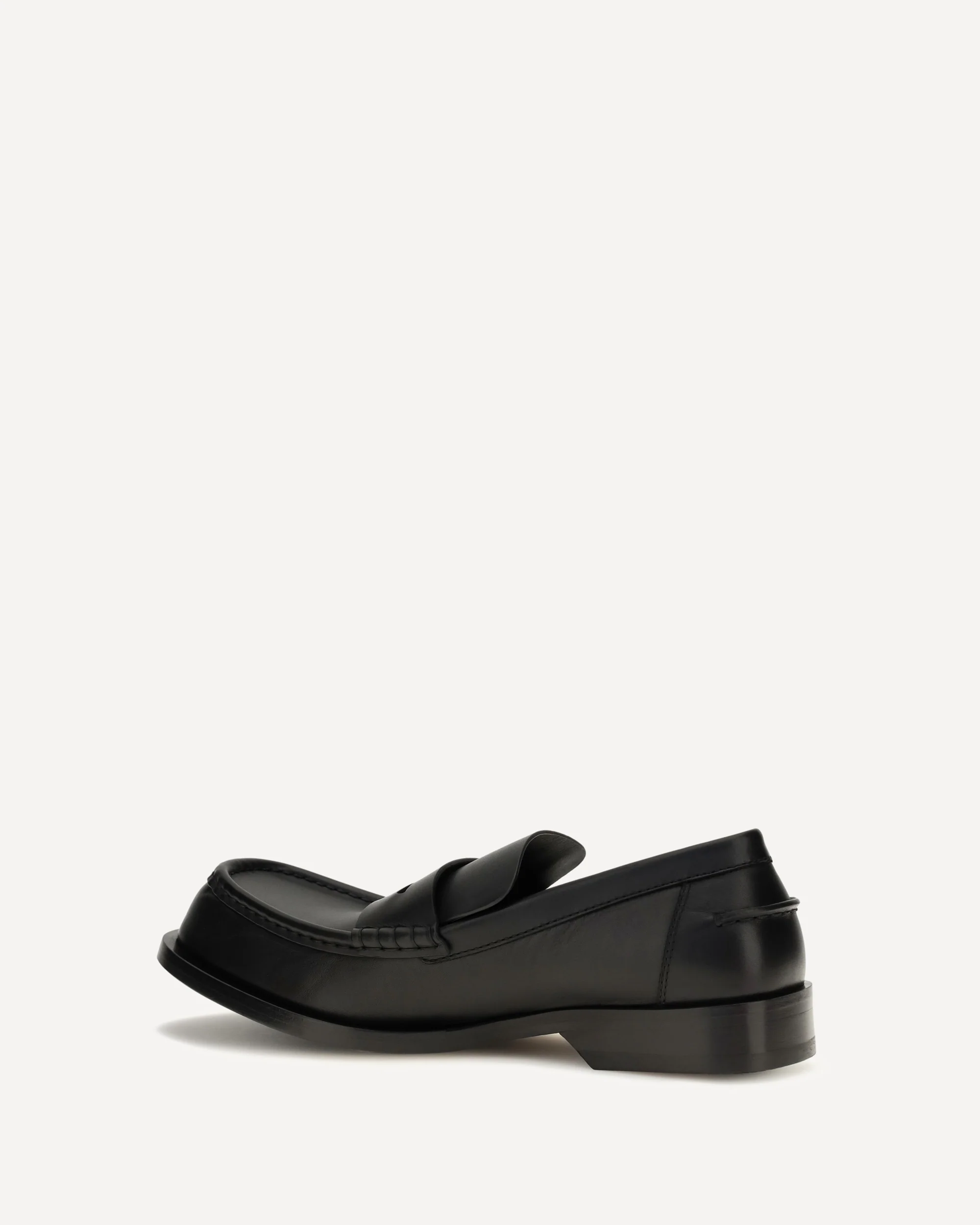 Bobine polished calfskin Loafers - BLACK | Cheap Luxury Handbags Store,