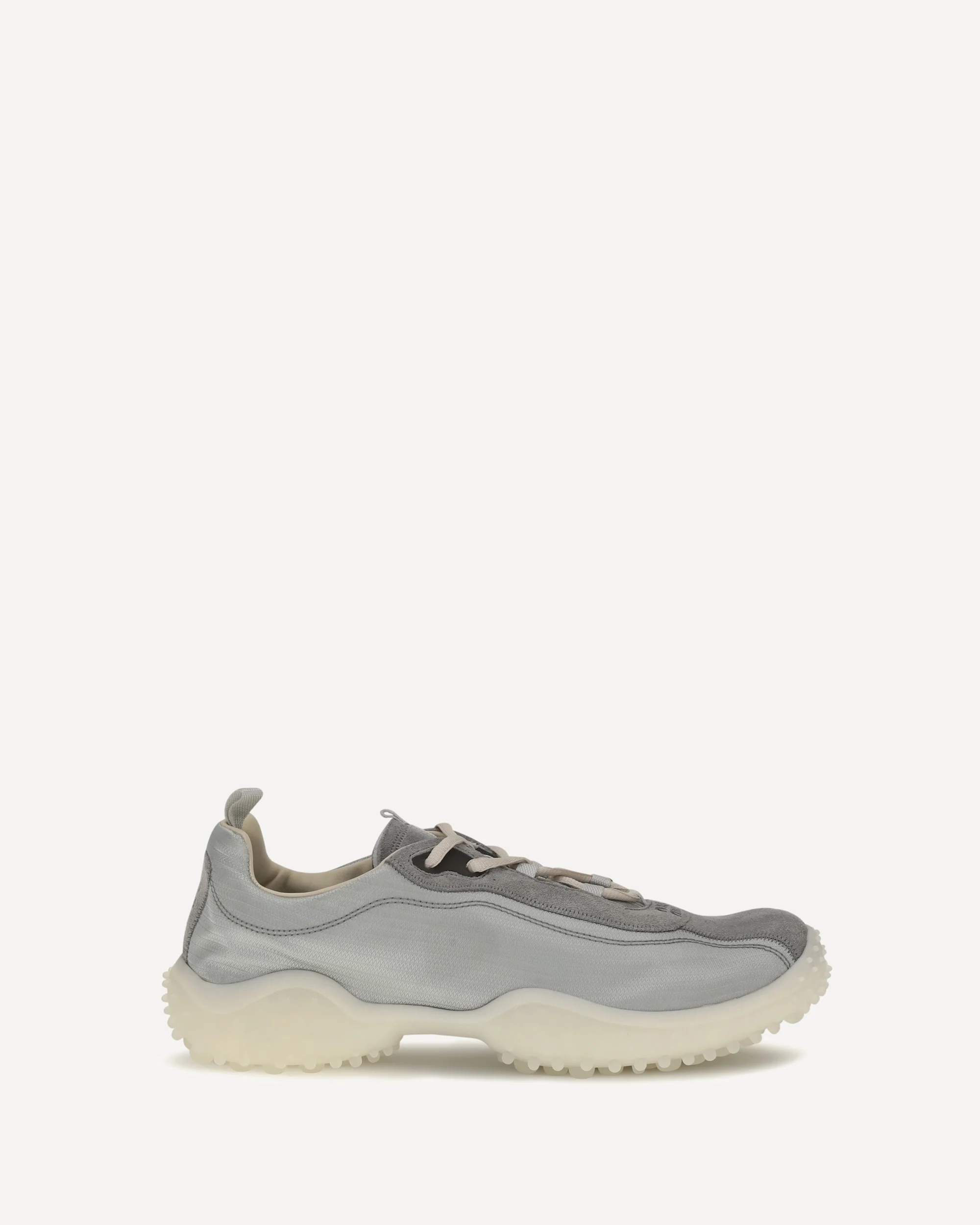 Bubble Sneakers in technical fabric and suede - GREY | Cheap Luxury Handbags Store,