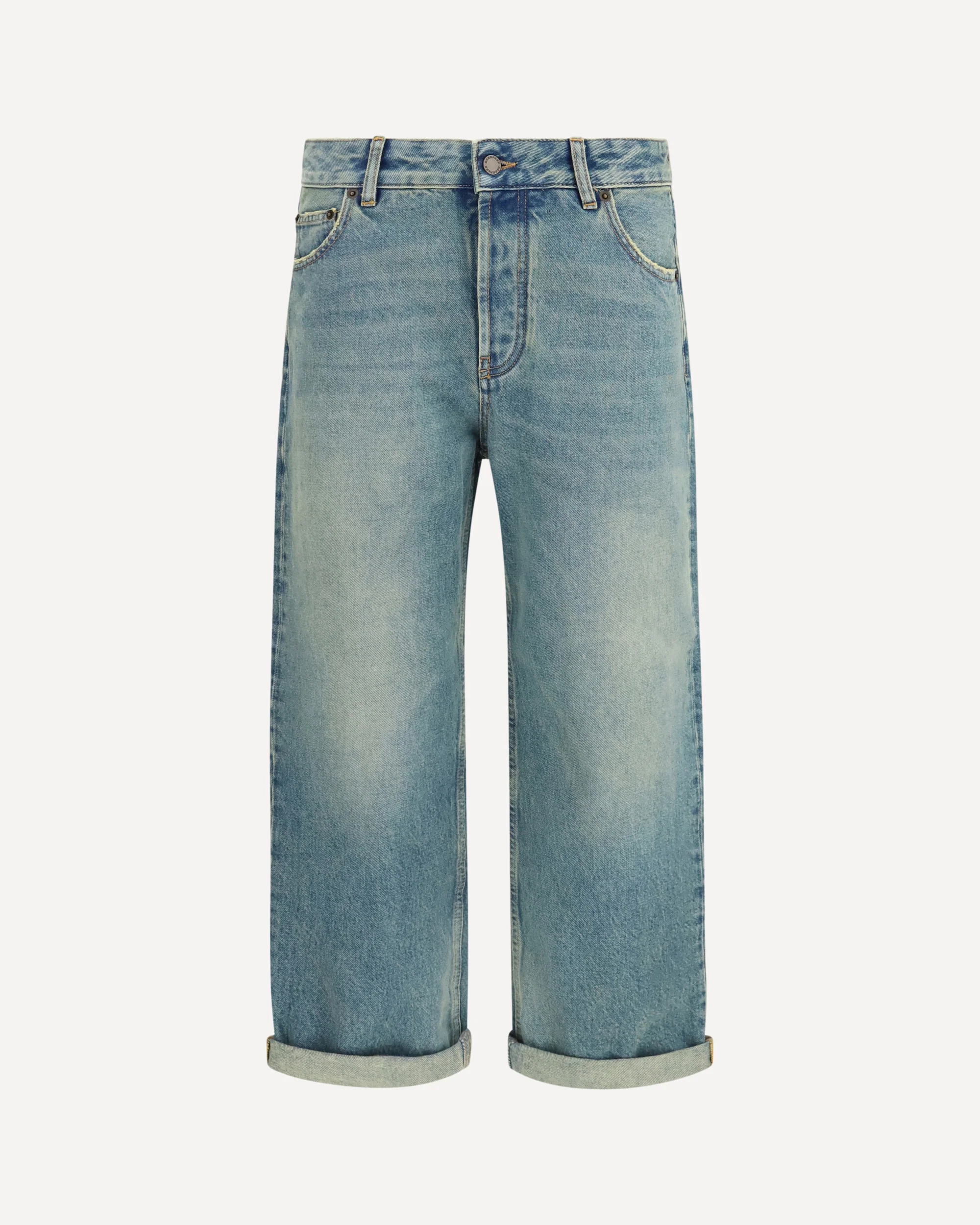 Lizzie Boyfriend denim Jeans - LIGHT BLUE | Cheap Luxury Handbags Store,