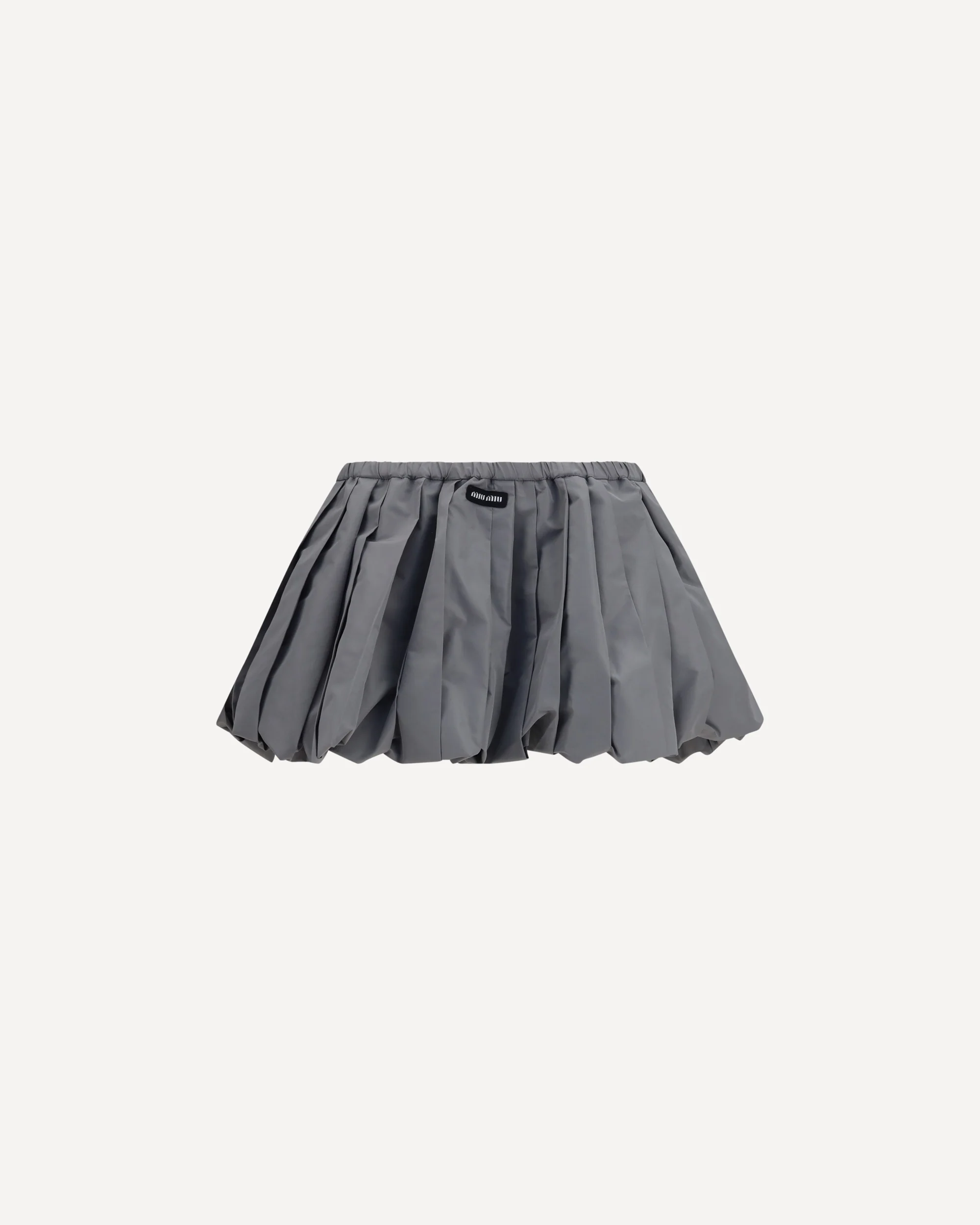 Balloon mini Skirt - GREY | Cheap Luxury Handbags Store,