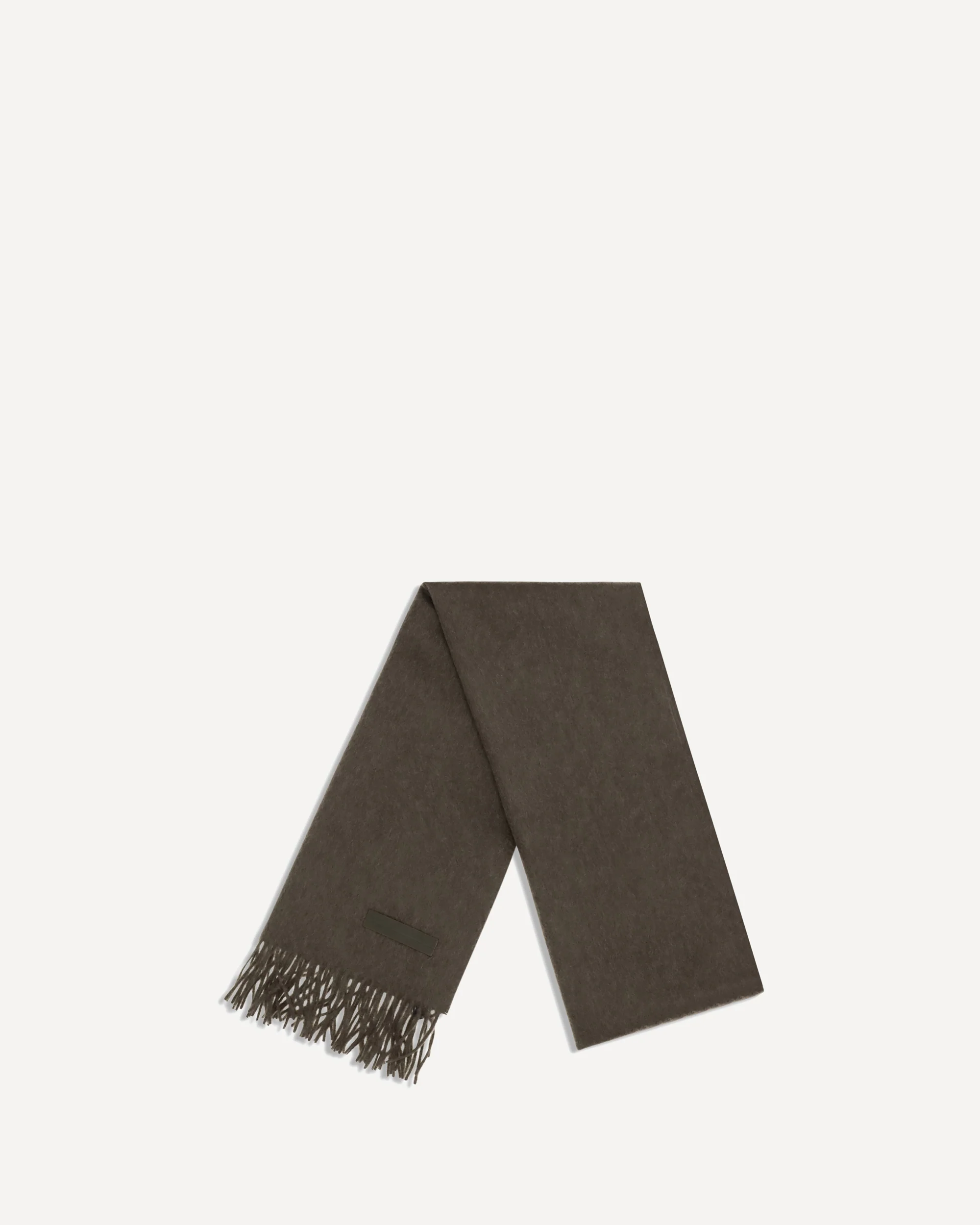 Oasi cashmere Scarf - BROWN | Cheap Luxury Handbags Store,