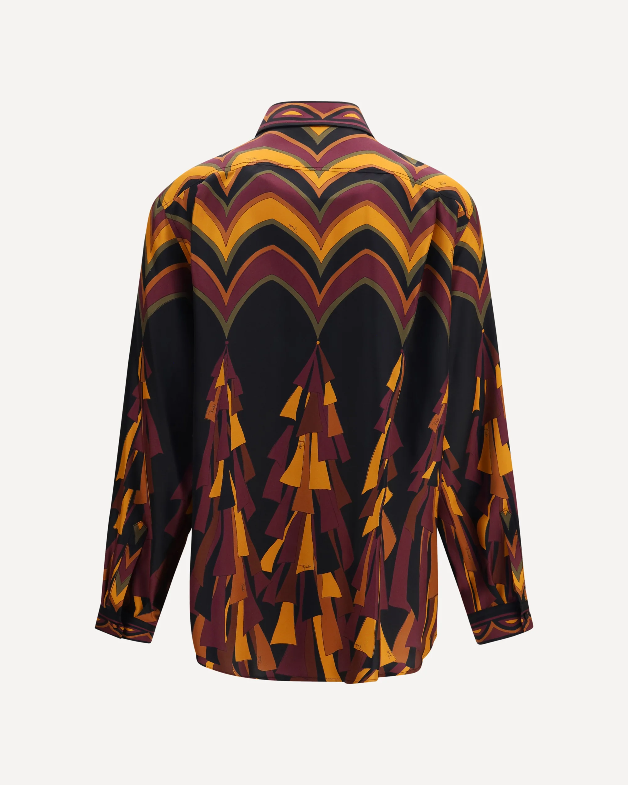 Silk Shirt in Baiadera print - MULTICOLOUR | Cheap Luxury Handbags Store,