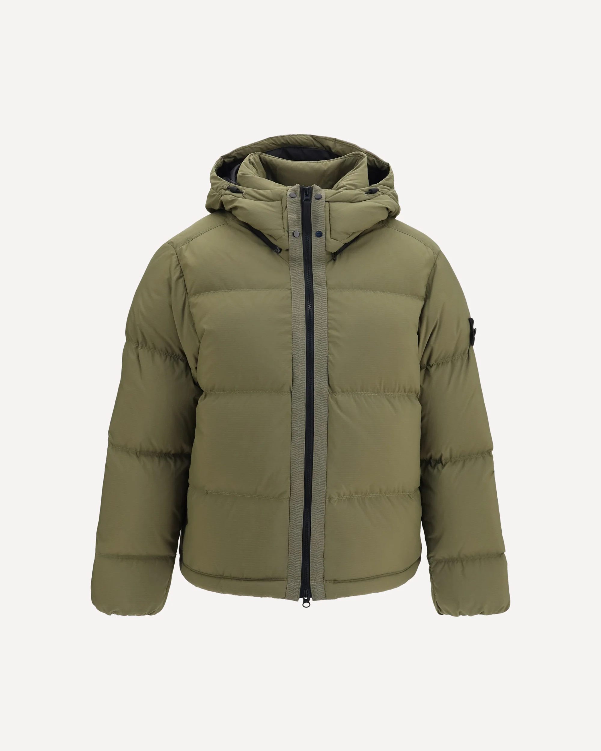 Detachable hood down Jacket - GREEN | Cheap Luxury Handbags Store,
