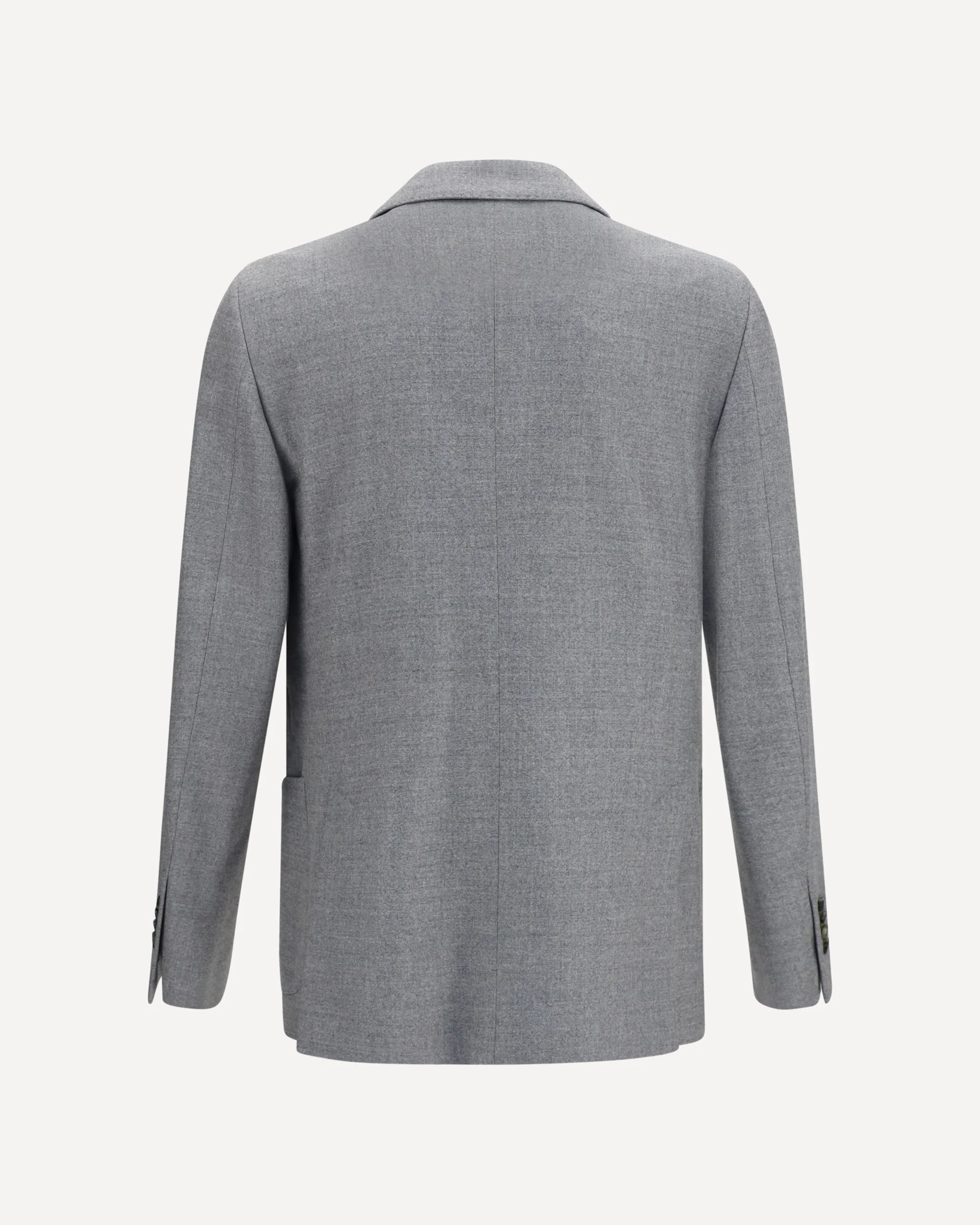Double-breasted wool-blend Jacket - GREY | Cheap Luxury Handbags Store,