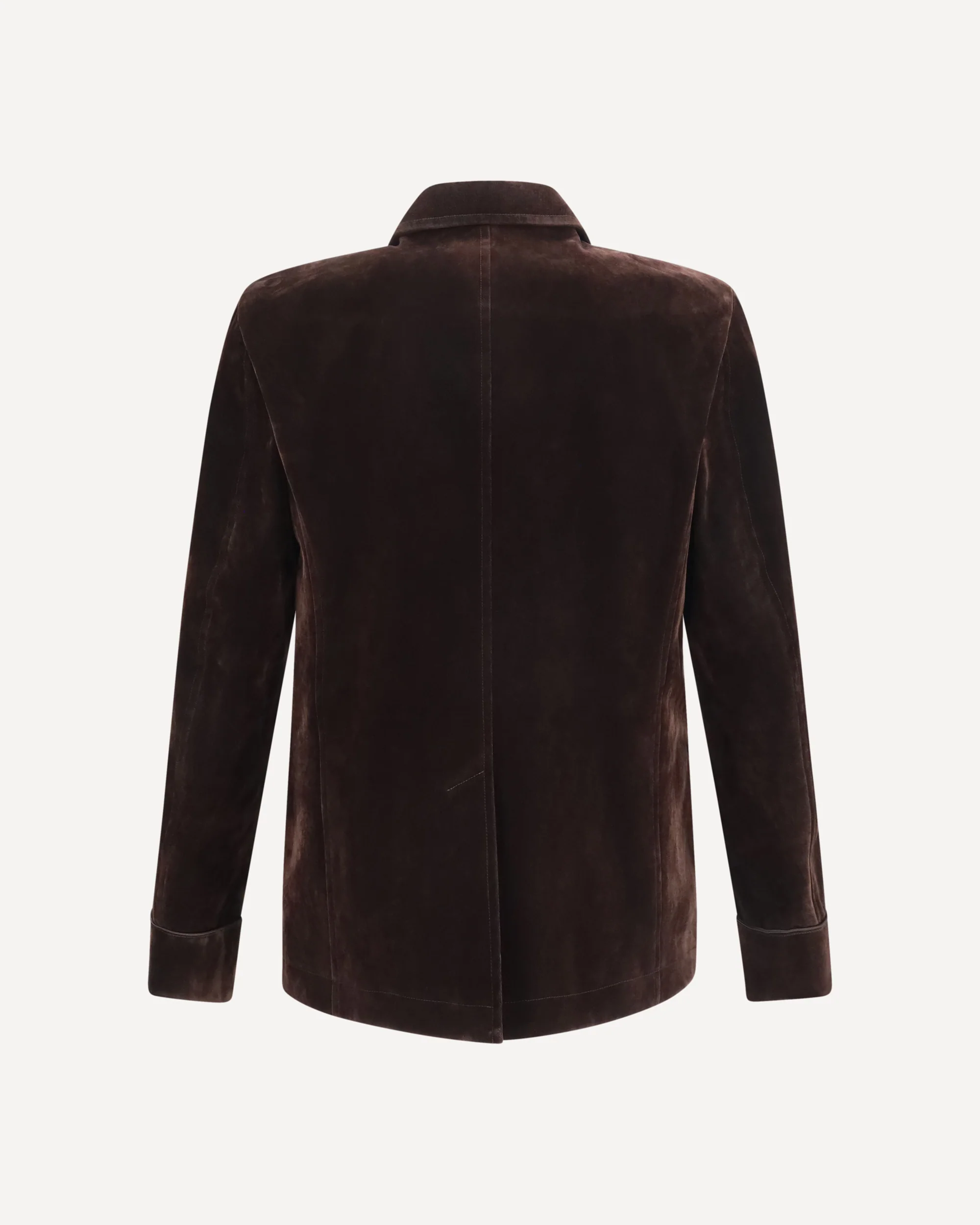 Cotton-blend Blazer - BROWN | Cheap Luxury Handbags Store,