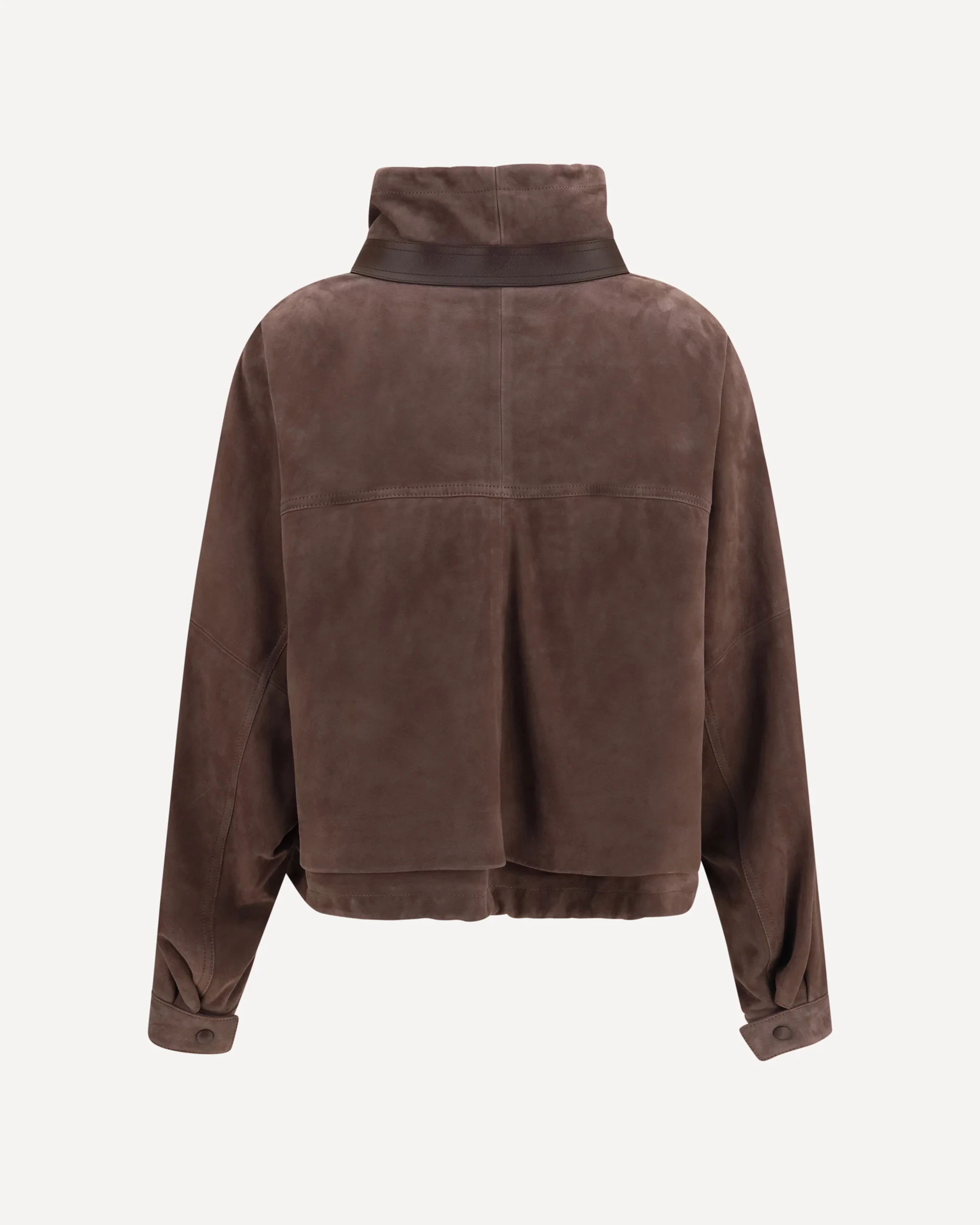 Suede goat leather Jacket - BROWN | Cheap Luxury Handbags Store,
