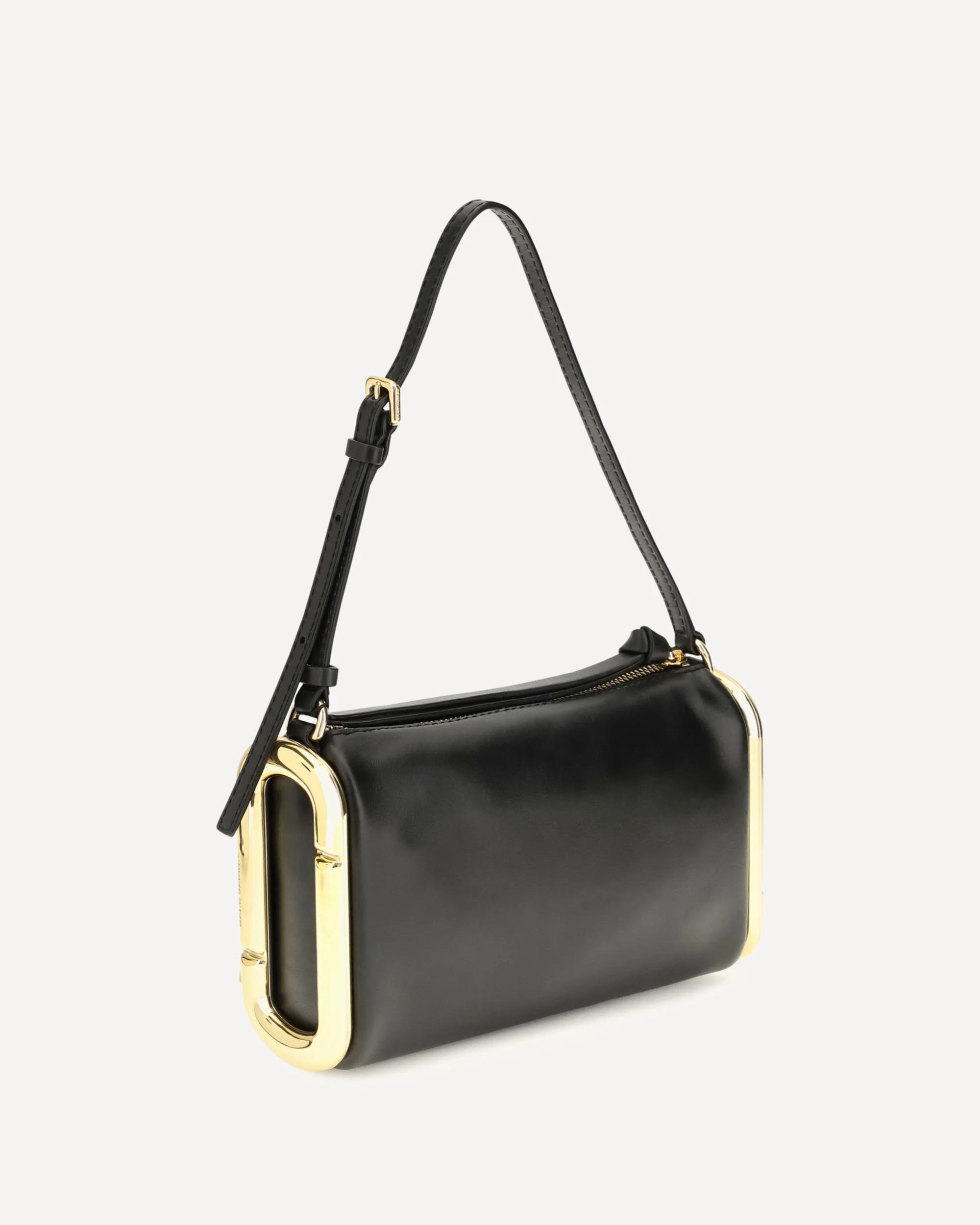 Small Juliette leather Shoulder Bag - BLACK | Cheap Luxury Handbags Store,