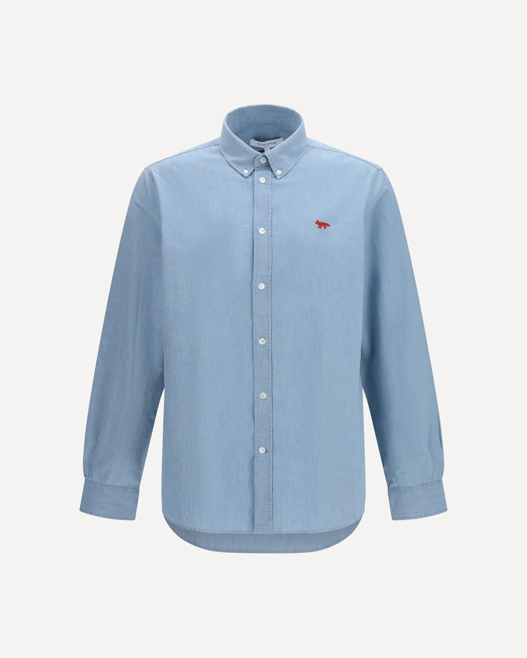 Profile Fox Shirt - LIGHT BLUE | Cheap Luxury Handbags Store,