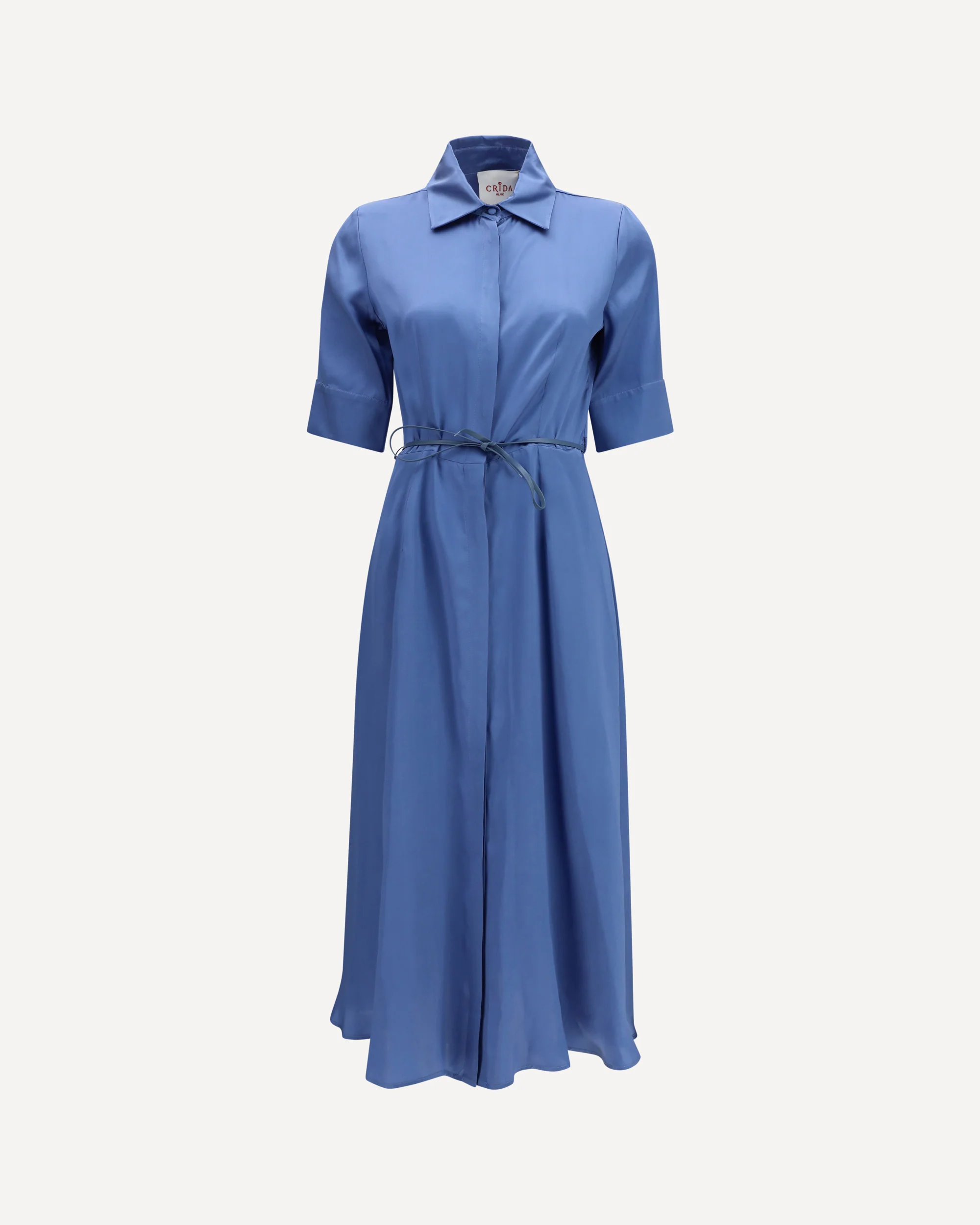Baldo chemisier Dress - BLUE | Cheap Luxury Handbags Store,